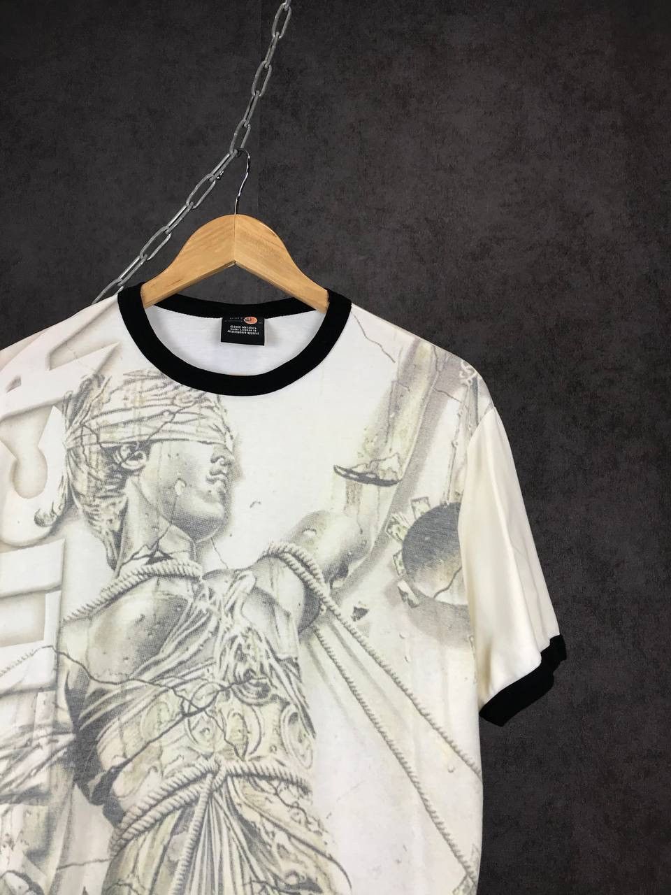 Metallica Metallica 2008 vintage rock band made in USA tee Size US XL / EU 56 / 4 - 2 Thumbnail