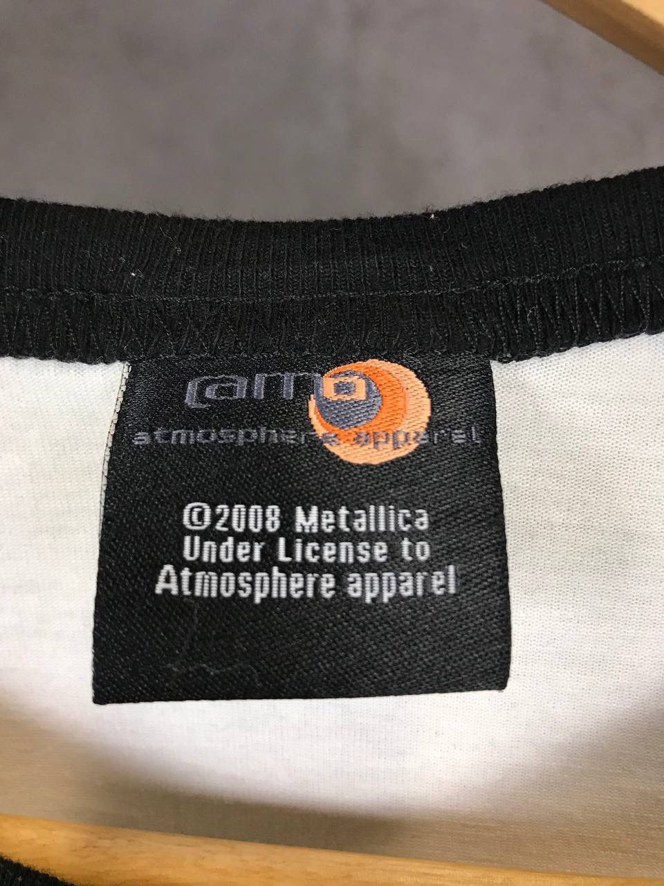 Metallica Metallica 2008 vintage rock band made in USA tee Size US XL / EU 56 / 4 - 3 Thumbnail