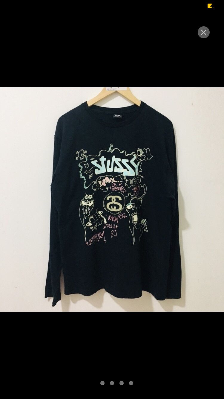 Stussy Vintage Stussy long sleeve Size US L / EU 52-54 / 3 - 1 Thumbnail