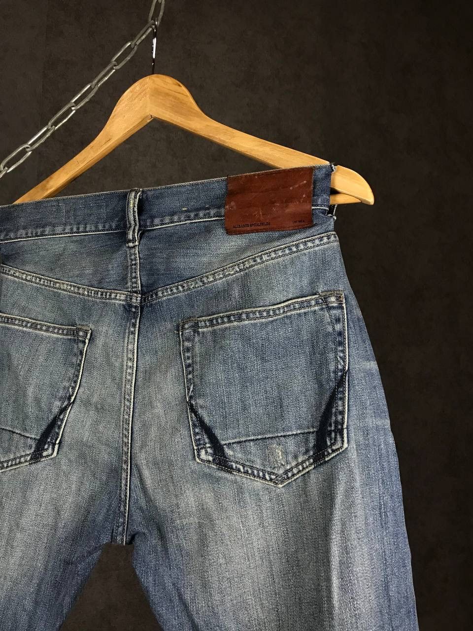 Allsaints Allsaints luxury streetwear distressed denim jeans Size US 30 / EU 46 - 6 Thumbnail