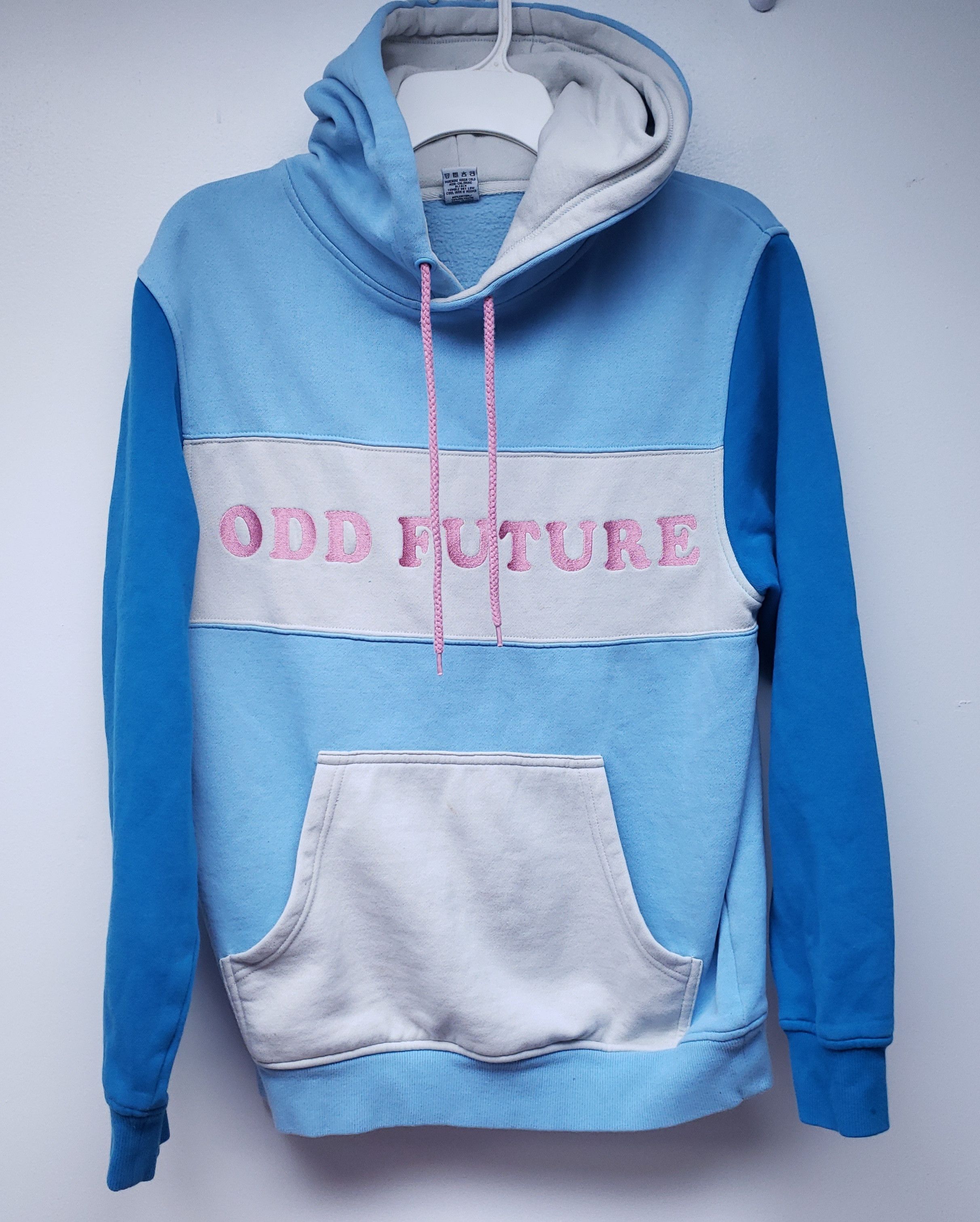 Odd Future Odd Future Pink White Hoodie Grailed