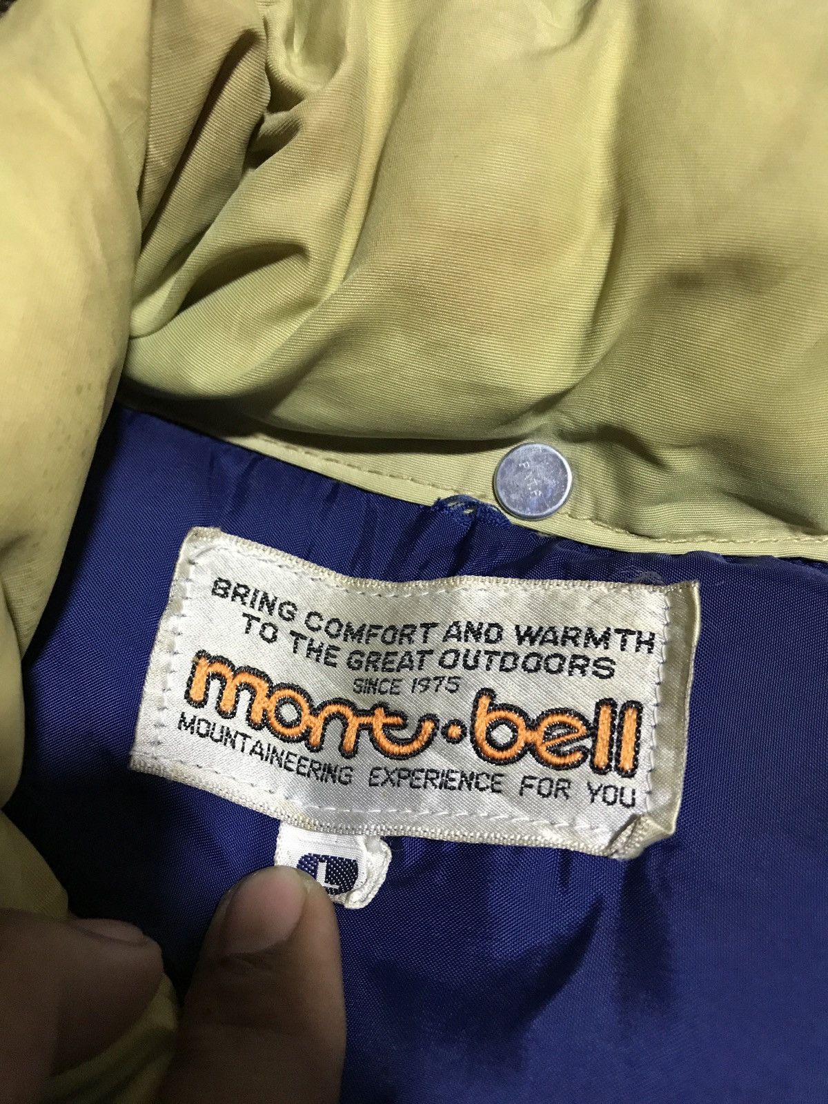 DuPont × Montbell × Vintage 🔥SALE🔥VINTAGE MONT-BELL DOWN JACKET STYLE Size US L / EU 52-54 / 3 - 8 Thumbnail