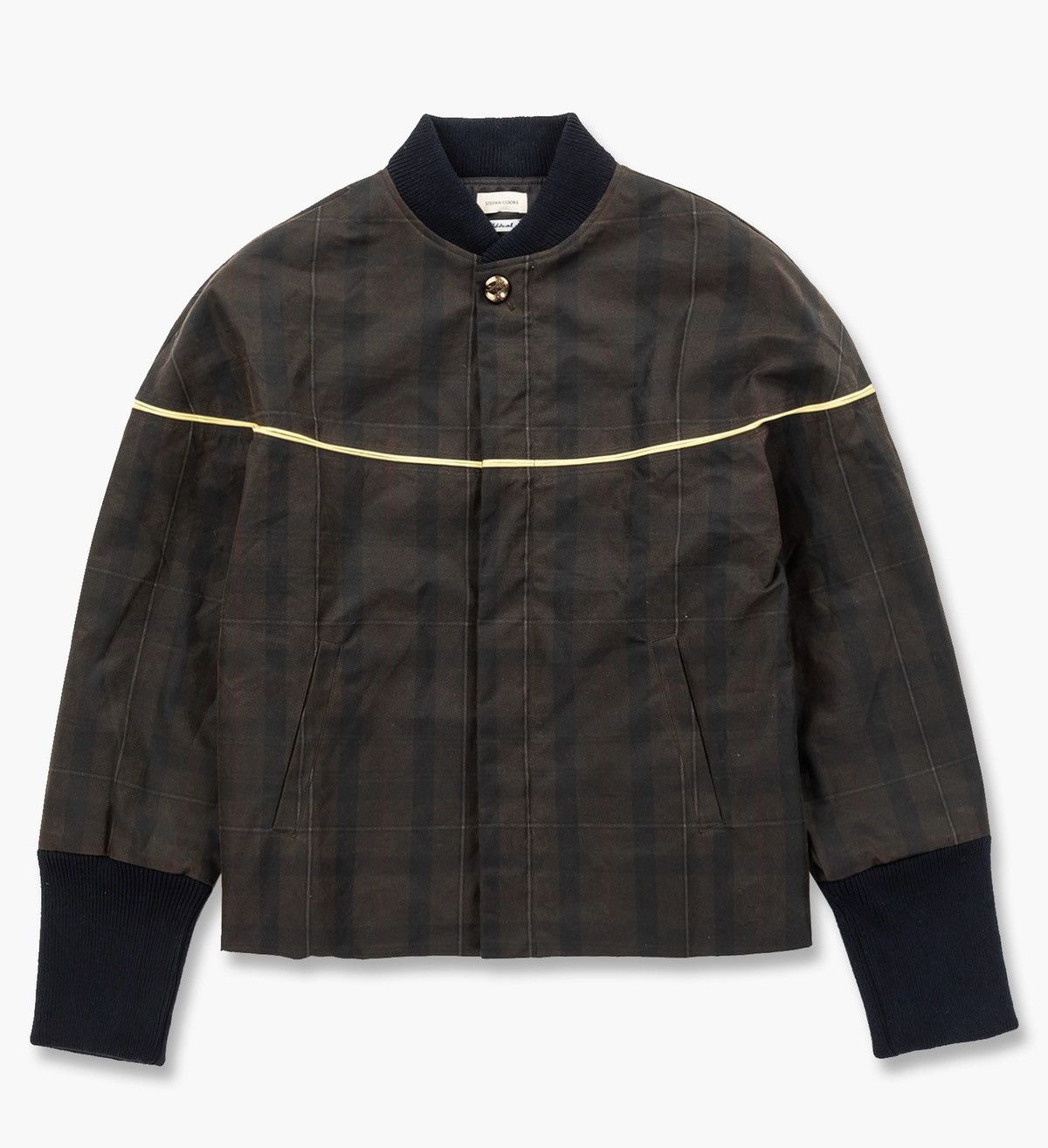image of Stefan Cooke Ss21 Sports Jacket (M) in Brown, Men's (Size Medium)