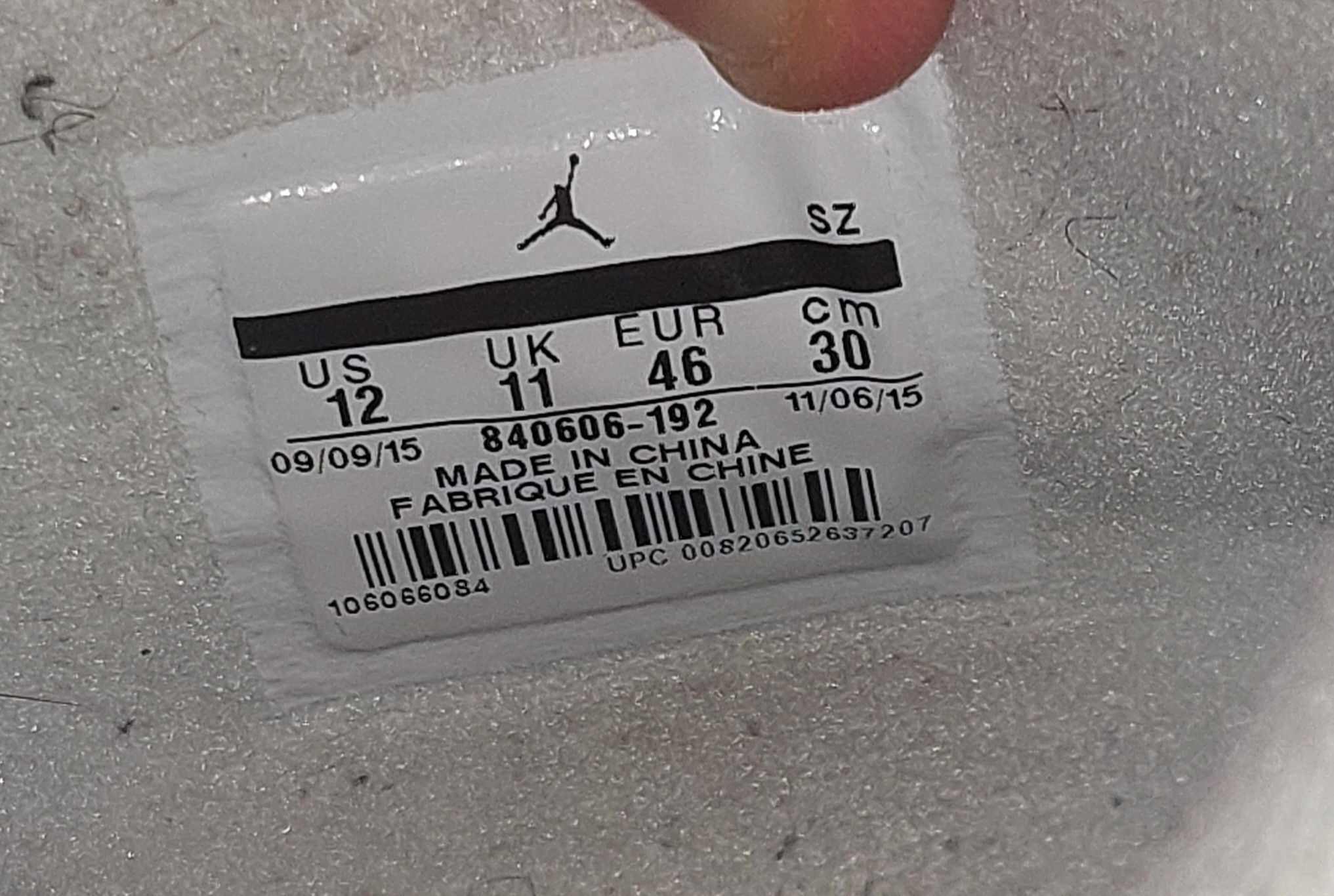 Jordan Brand Nike Air Jordan 4 Retro "White Cement" 2016 Size US 12 / EU 45 - 10 Thumbnail