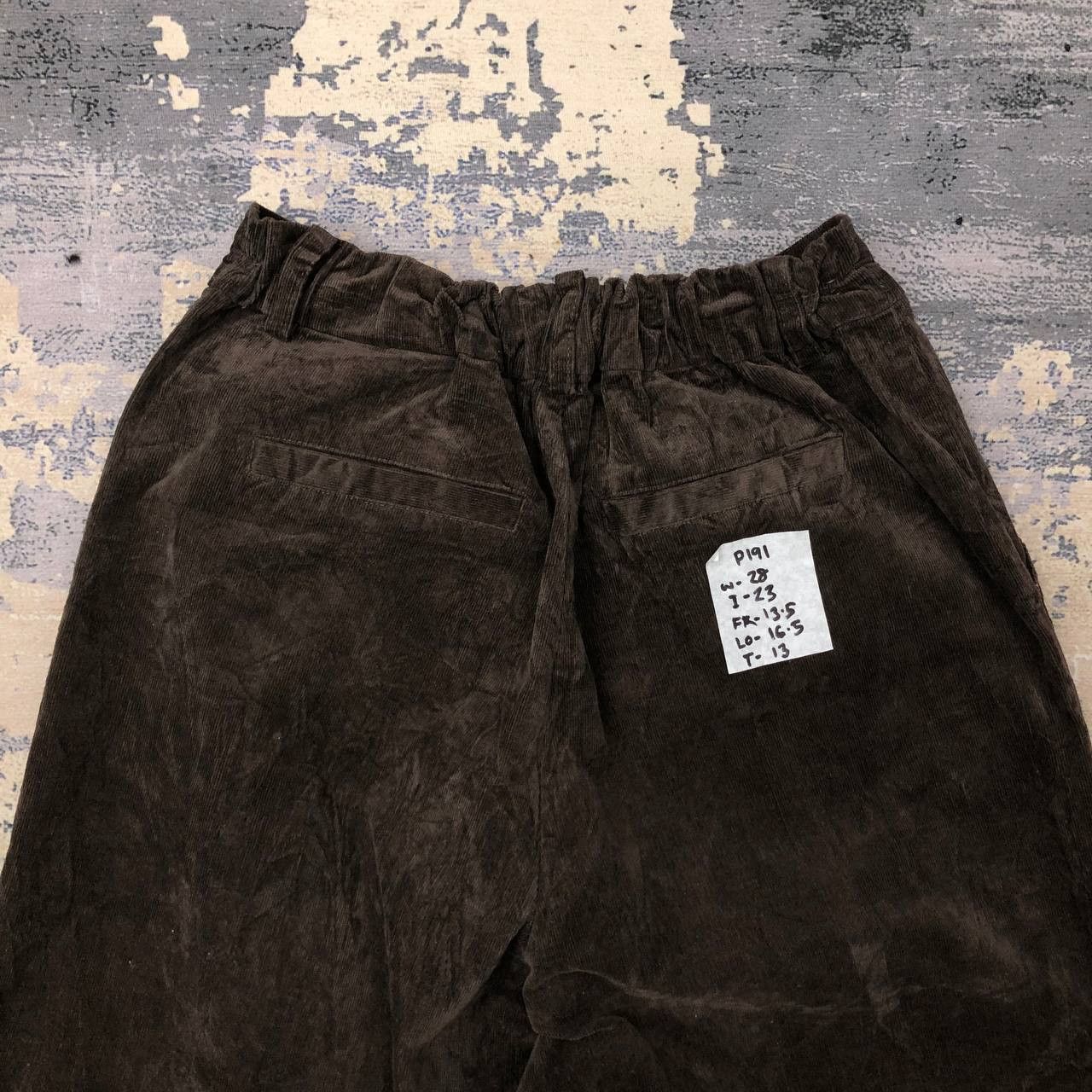 URBAN RESEARCH DOORS P191 URBAN RESEARCH CORDUROY FLARED PANTS SAMURAI STYLE Size 30" / US 8 / IT 44 - 4 Thumbnail