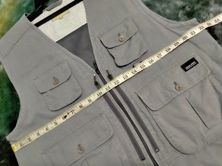 Japanese Brand Oscar Jones Multipocket Vest Size US L / EU 52-54 / 3 - 14 Thumbnail