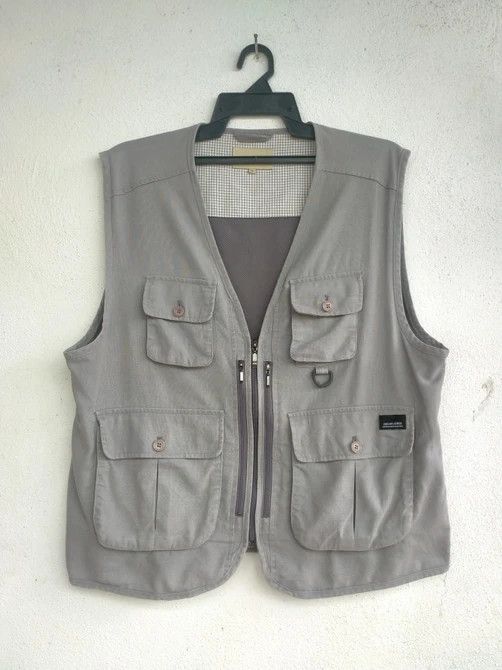 Japanese Brand Oscar Jones Multipocket Vest Size US L / EU 52-54 / 3 - 1 Thumbnail