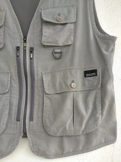 Japanese Brand Oscar Jones Multipocket Vest Size US L / EU 52-54 / 3 - 4 Thumbnail