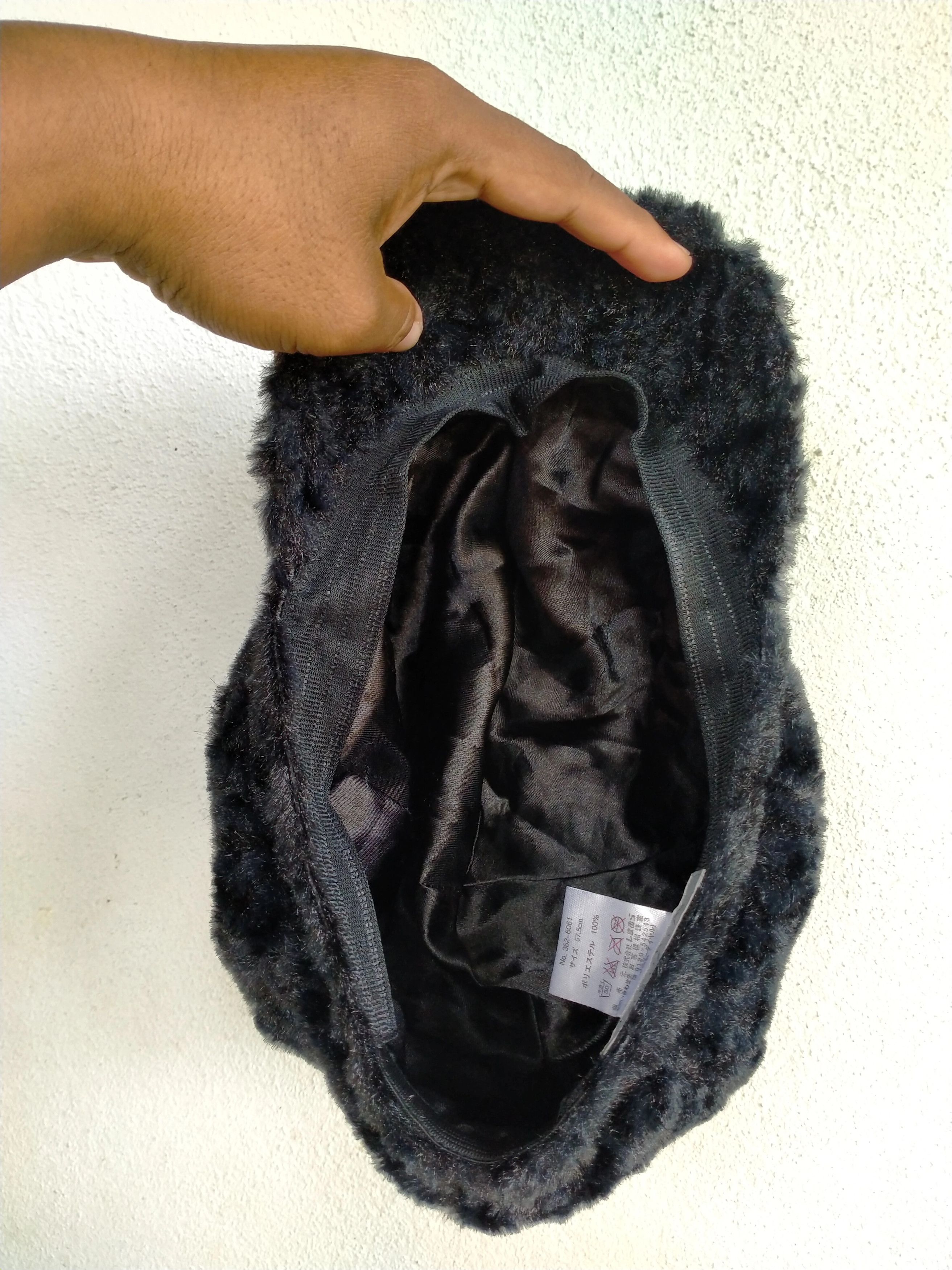 Japanese Brand Theoria Fur Hat Size ONE SIZE - 7 Thumbnail