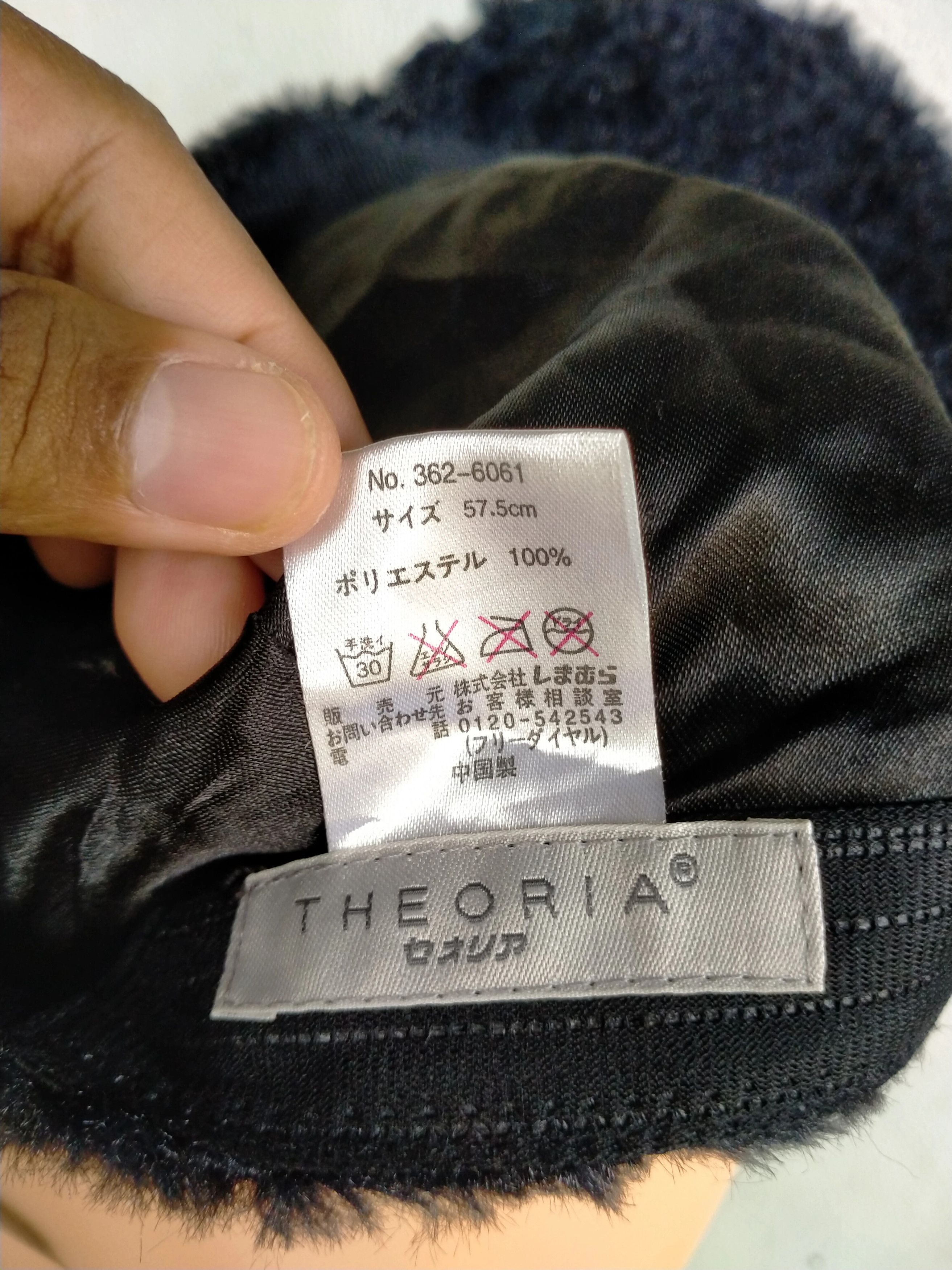 Japanese Brand Theoria Fur Hat Size ONE SIZE - 8 Thumbnail