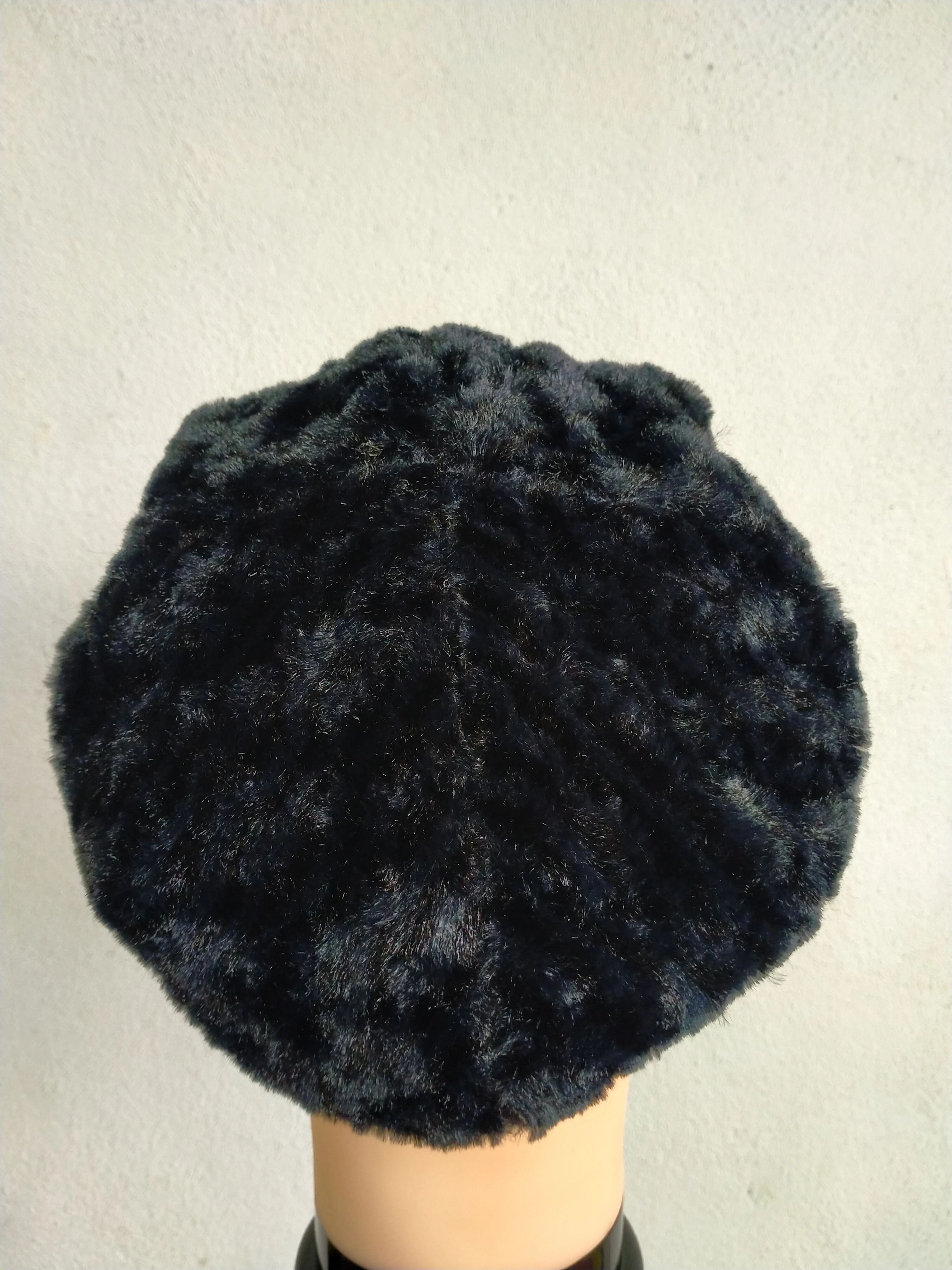 Japanese Brand Theoria Fur Hat Size ONE SIZE - 6 Thumbnail