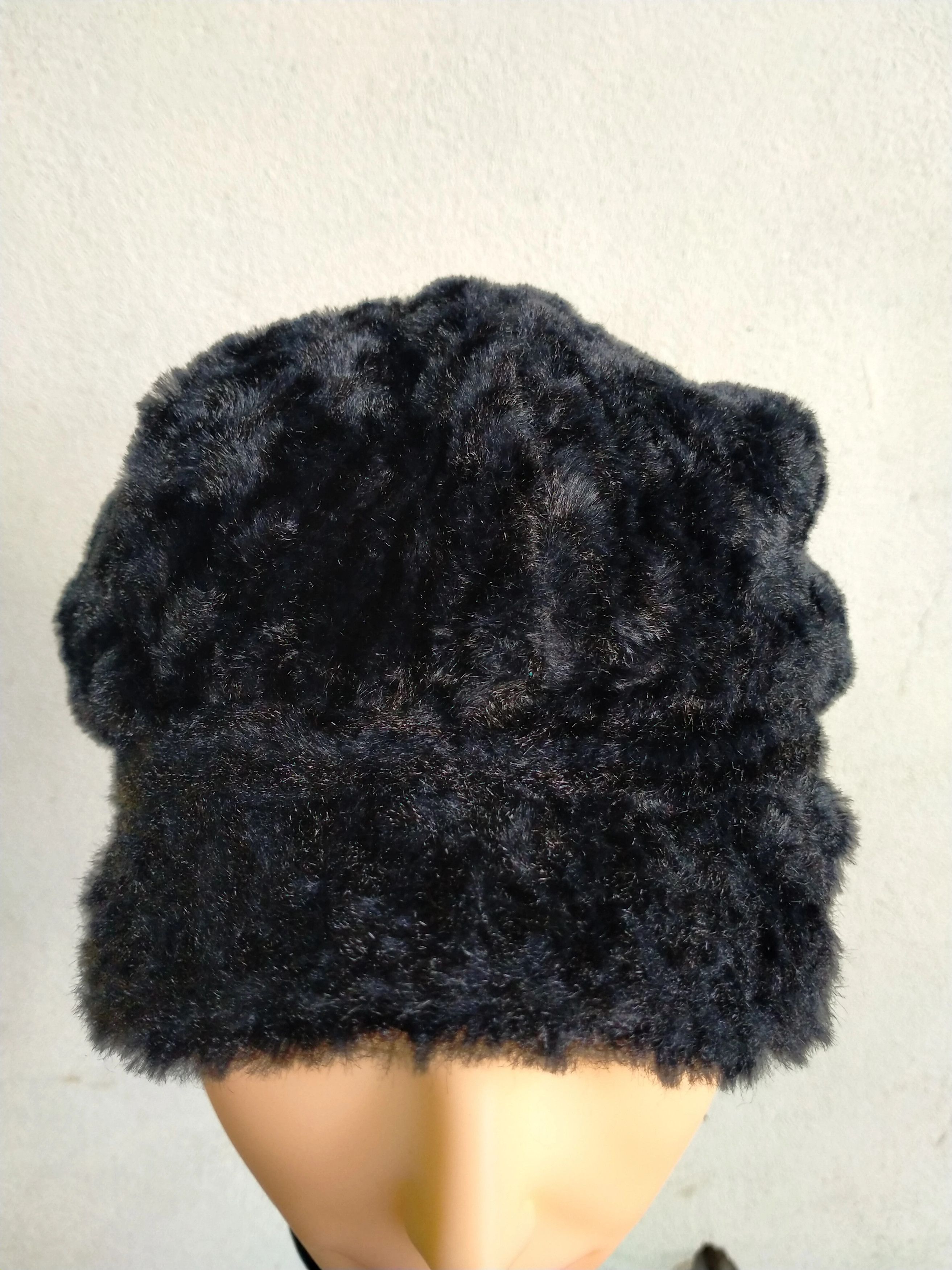 Japanese Brand Theoria Fur Hat Size ONE SIZE - 3 Thumbnail