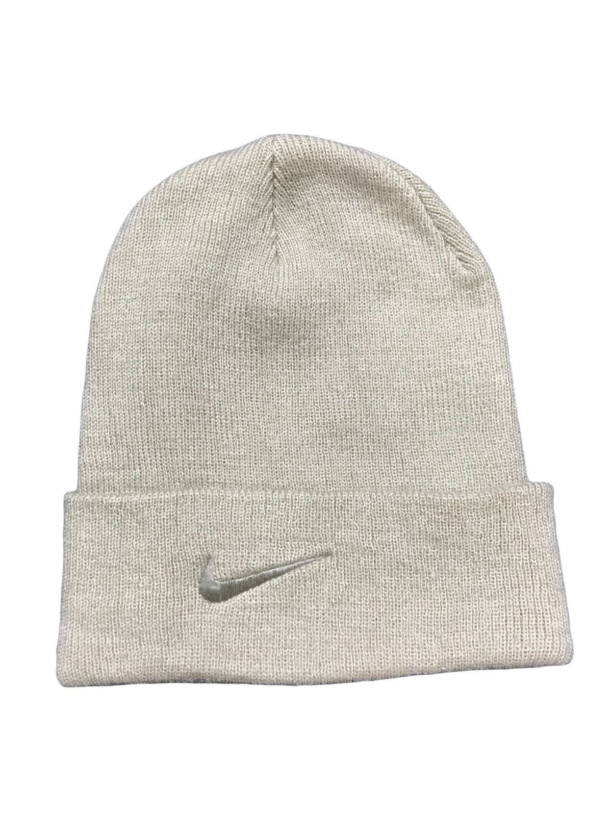 Nike Vintage nike swoosh logo beanie Size ONE SIZE - 1 Thumbnail