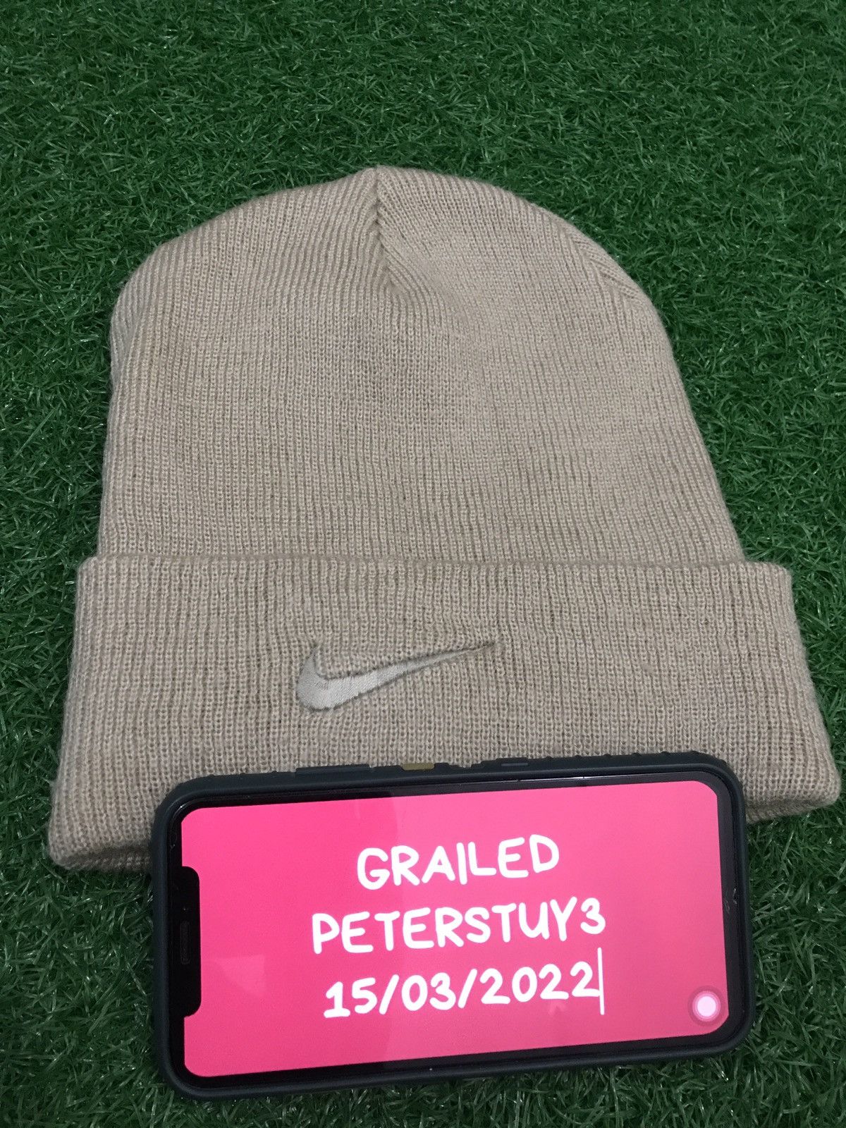 Nike Vintage nike swoosh logo beanie Size ONE SIZE - 6 Thumbnail