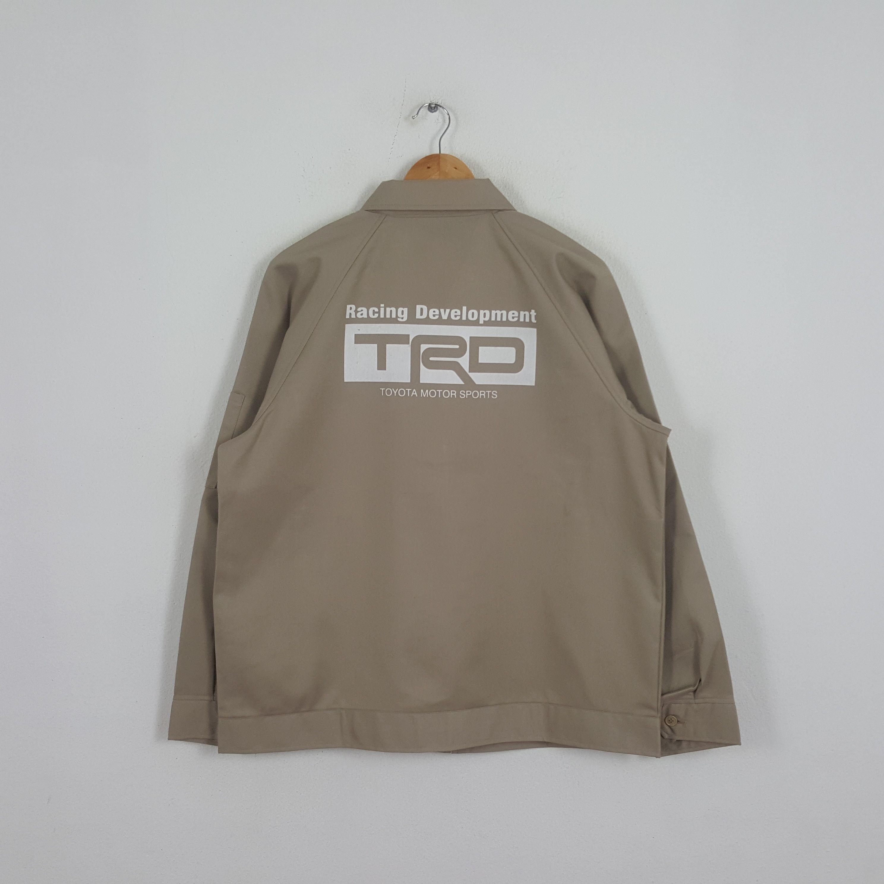 Japanese Brand × Vintage Vintage TRD Racing Development Toyota Team Custom Art Jacket Size US L / EU 52-54 / 3 - 1 Thumbnail