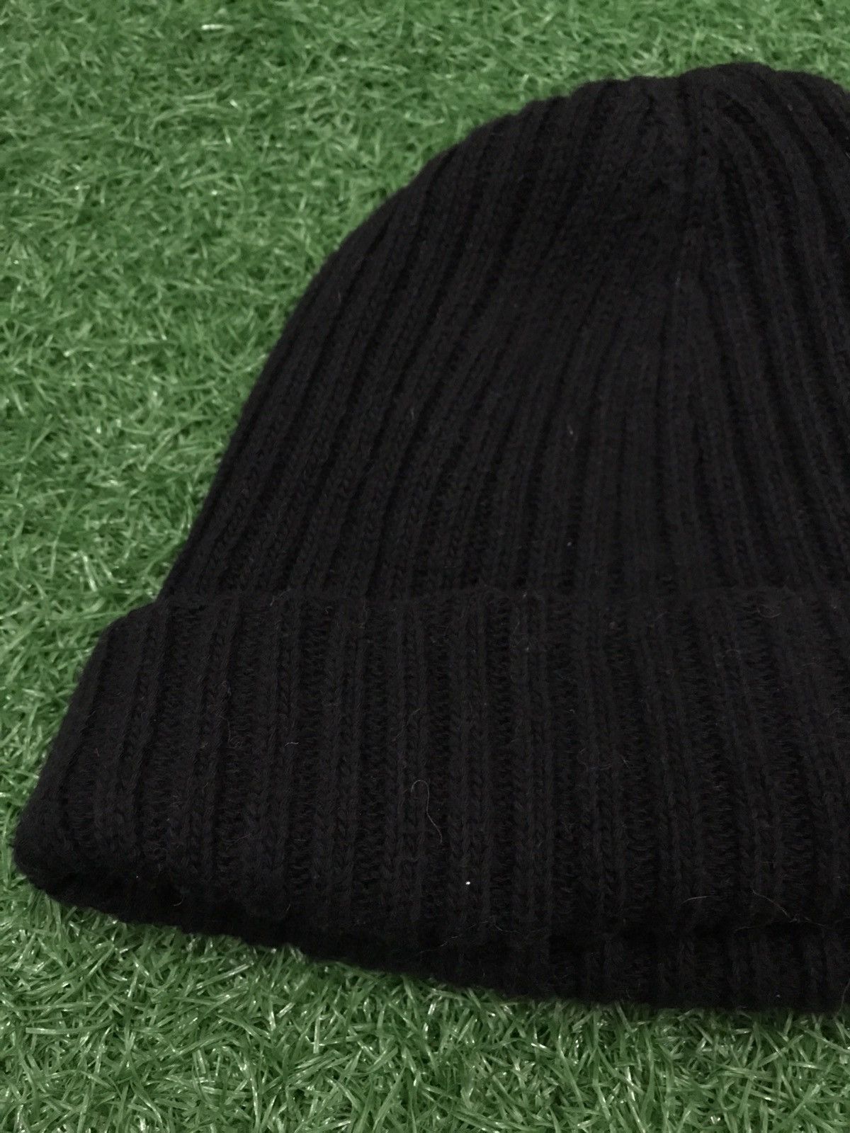 Zara Zara black knit beanie Size ONE SIZE - 3 Thumbnail