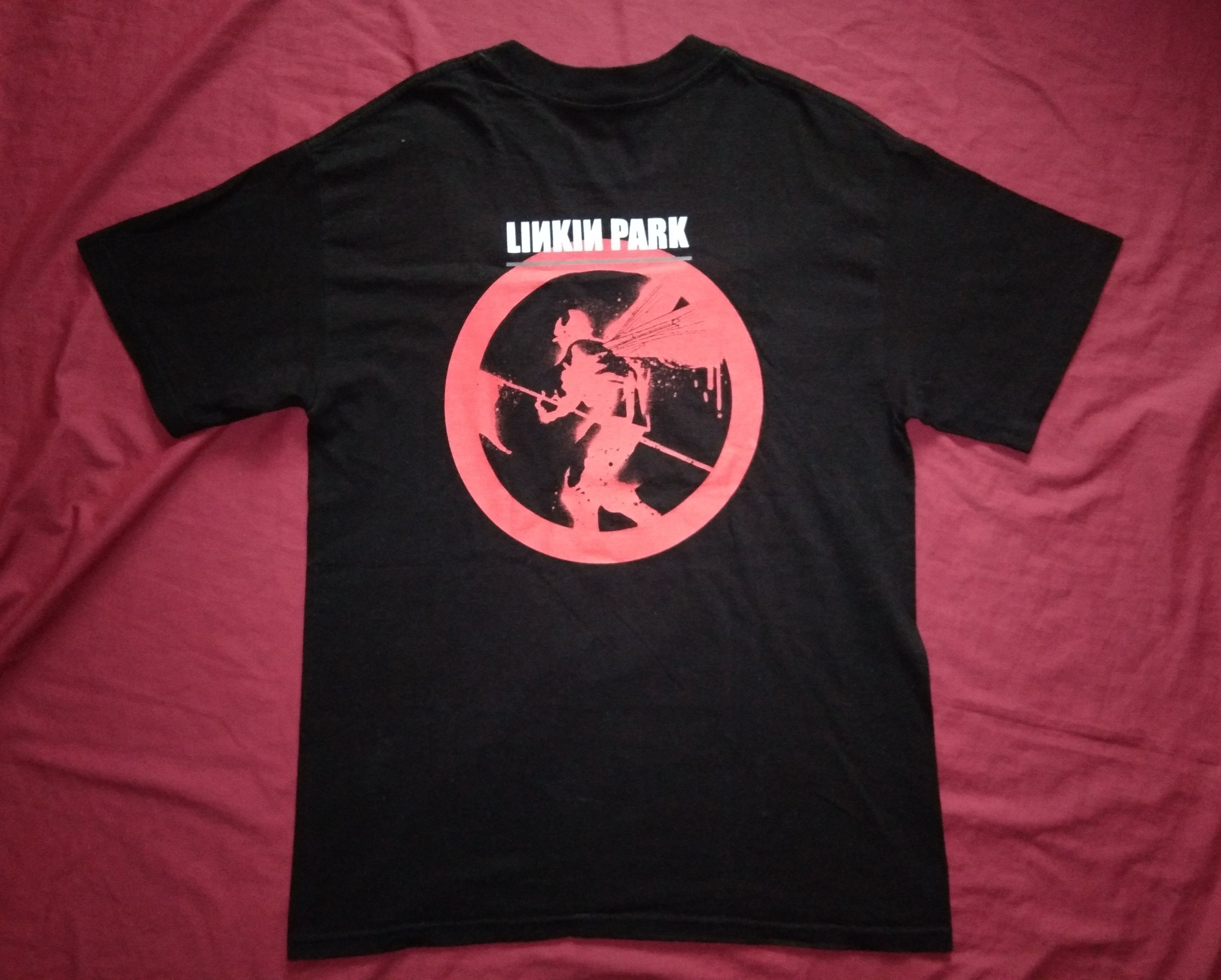 Band Tees Vintage 2000s Linkin Park Hybrid Theory tshirt numetal Size US M / EU 48-50 / 2 - 3 Thumbnail
