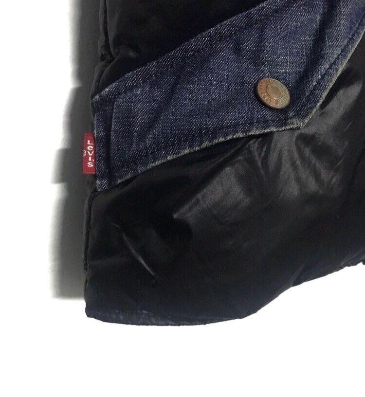 Levi's Levis down jacket mix denim material Size US L / EU 52-54 / 3 - 10 Thumbnail