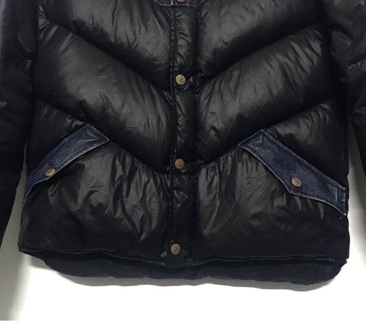 Levi's Levis down jacket mix denim material Size US L / EU 52-54 / 3 - 6 Thumbnail