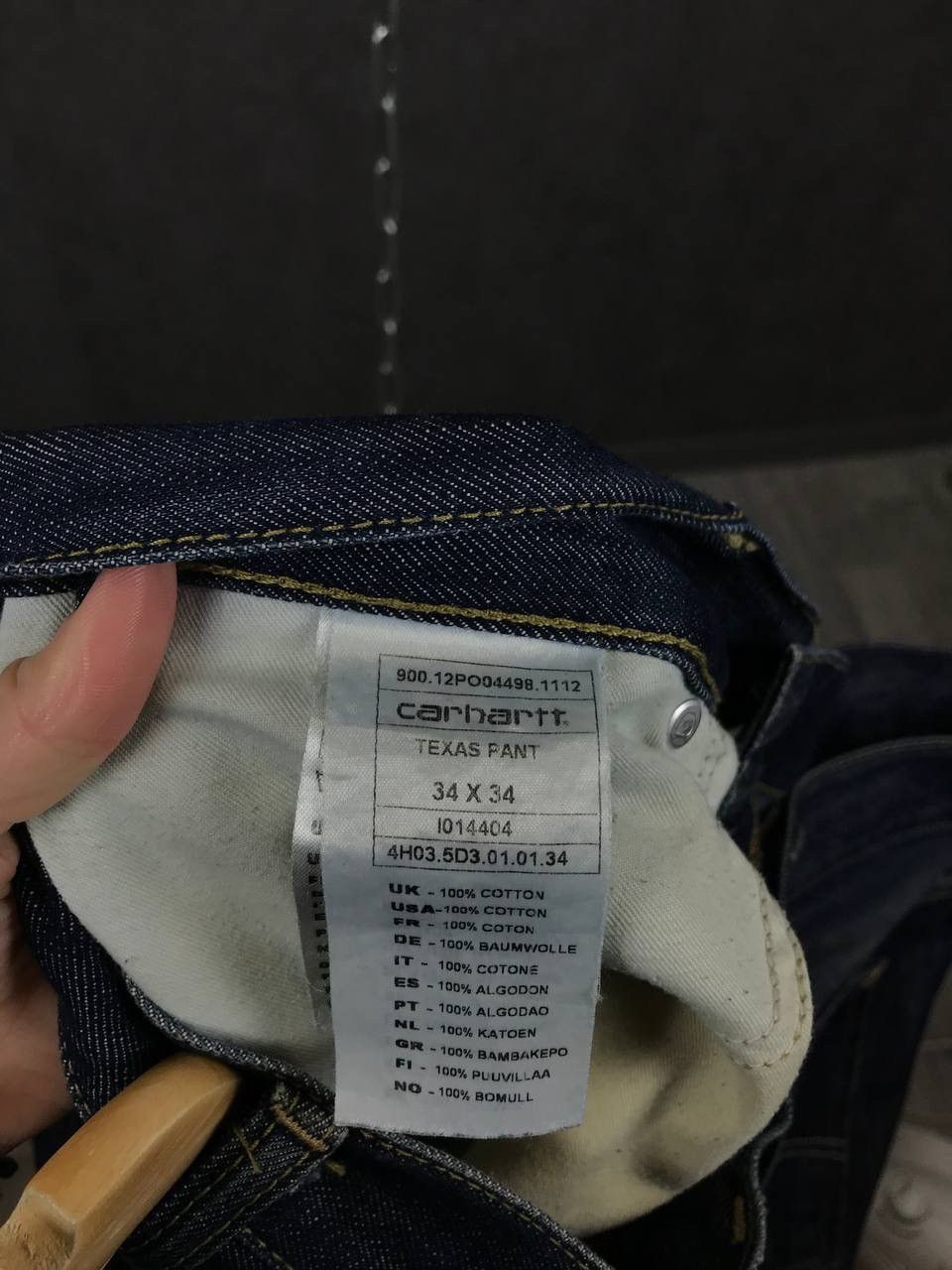 Carhartt × Vintage Carhartt vintage streetwear Texas pant jeans 34x34 Size US 34 / EU 50 - 3 Thumbnail