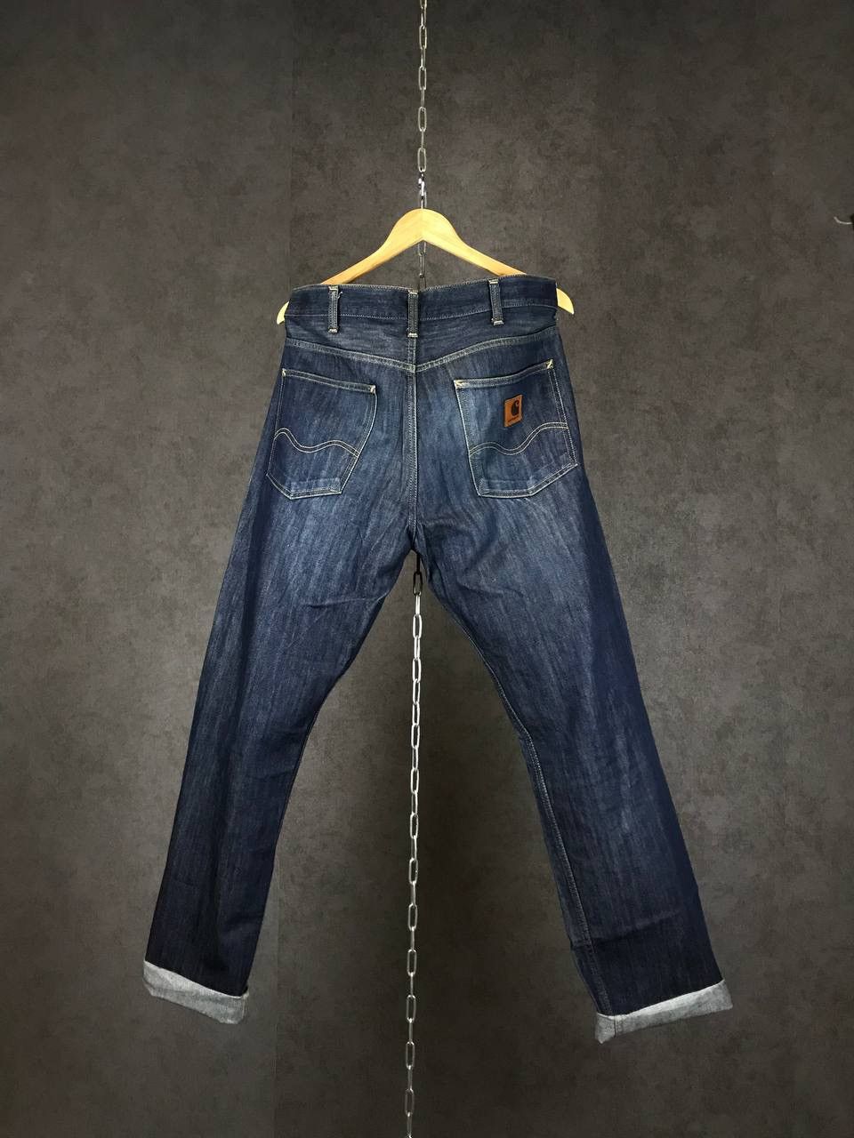 Carhartt × Vintage Carhartt vintage streetwear Texas pant jeans 34x34 Size US 34 / EU 50 - 1 Thumbnail