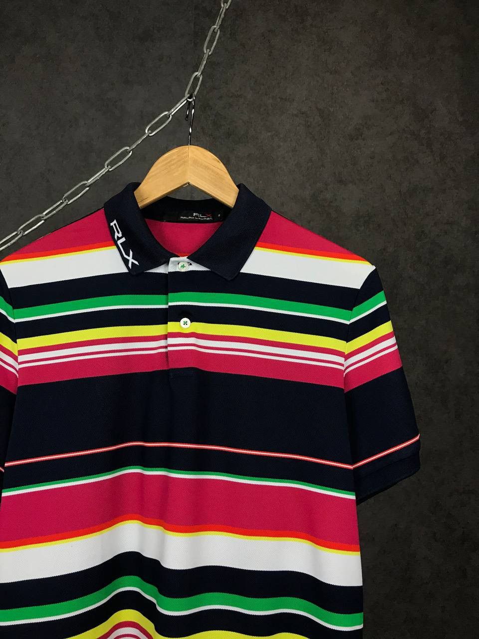 RLX Ralph Lauren RLX Ralph Lauren luxury multicolor sportswear polo tee Size US M / EU 48-50 / 2 - 2 Thumbnail