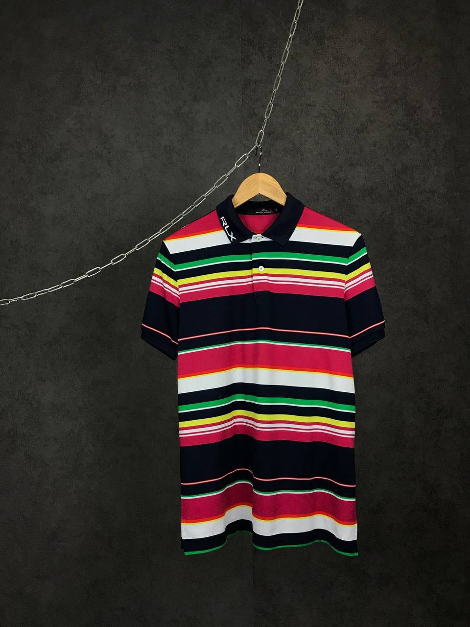 RLX Ralph Lauren RLX Ralph Lauren luxury multicolor sportswear polo tee Size US M / EU 48-50 / 2 - 1 Thumbnail