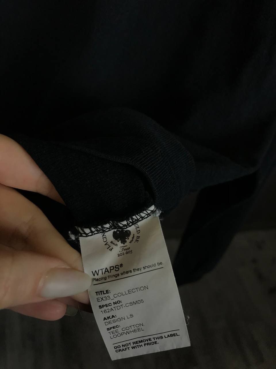 Wtaps Wtaps luxury Japanese brand overprinted sweatshirt Size US M / EU 48-50 / 2 - 8 Thumbnail