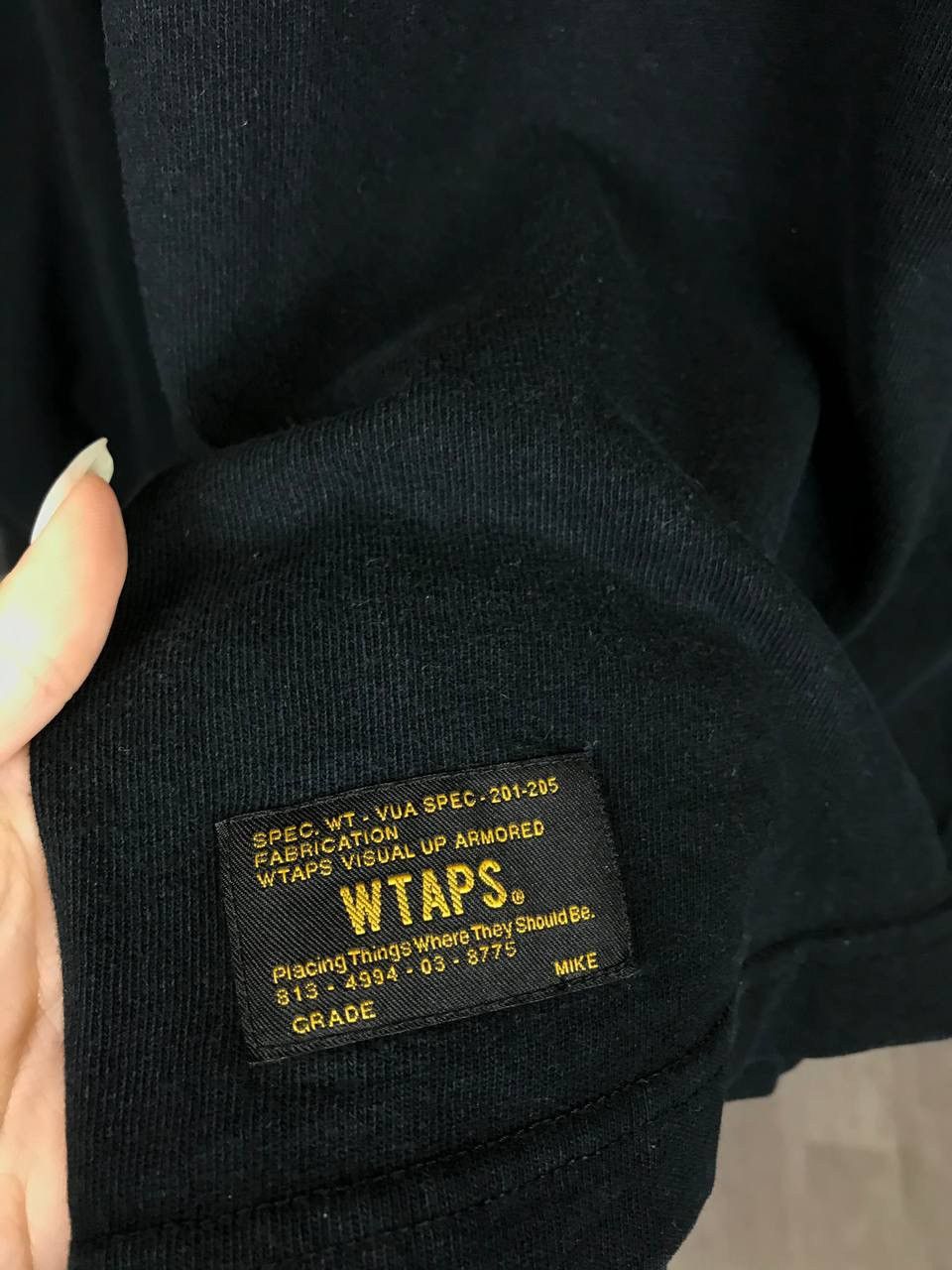 Wtaps Wtaps luxury Japanese brand overprinted sweatshirt Size US M / EU 48-50 / 2 - 5 Thumbnail