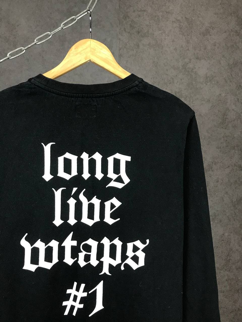 Wtaps Wtaps luxury Japanese brand overprinted sweatshirt Size US M / EU 48-50 / 2 - 4 Thumbnail