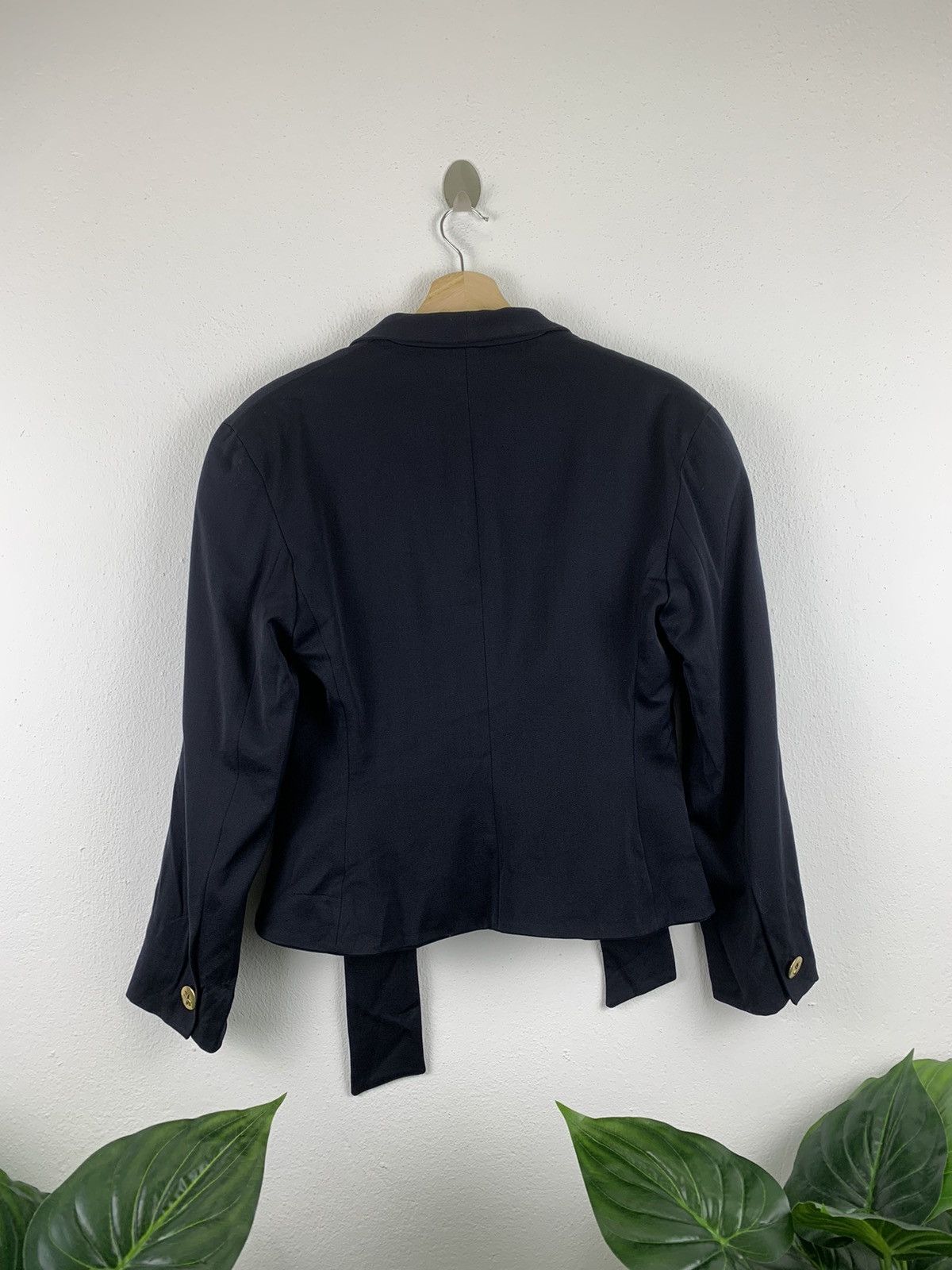 Designer × Jasper Conran JASPER CONRAN LONDON DOUBLE BREASTED CROPPED JACKET Size US M / EU 48-50 / 2 - 4 Thumbnail