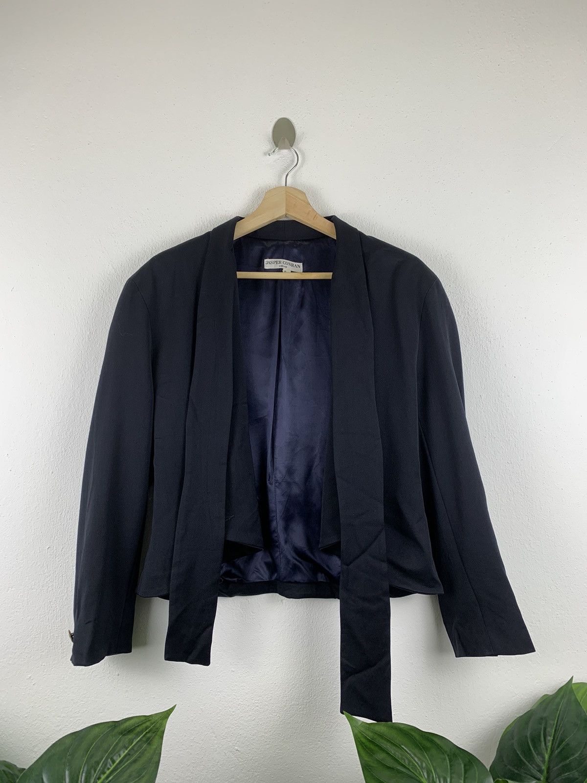Designer × Jasper Conran JASPER CONRAN LONDON DOUBLE BREASTED CROPPED JACKET Size US M / EU 48-50 / 2 - 6 Thumbnail