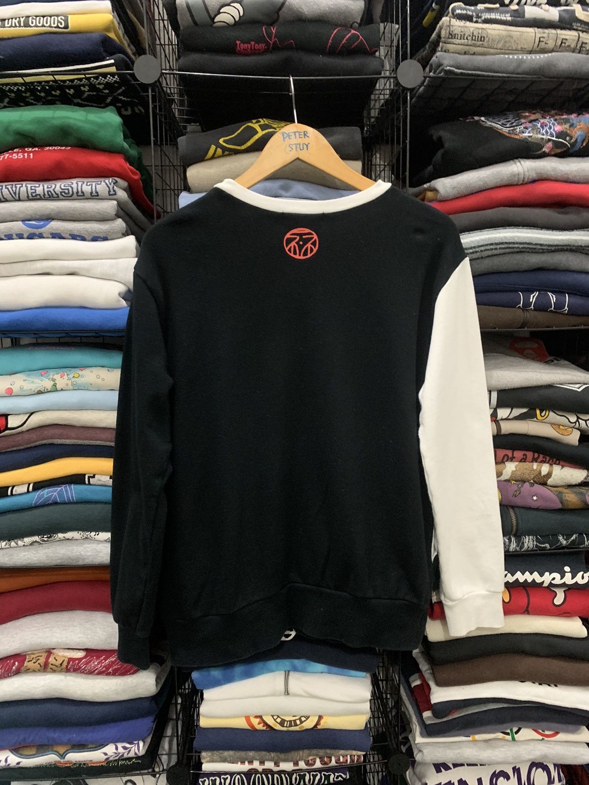 Issey Miyake ISSEY MIYAKE BLACK-WHITE BOX PATCH SWEATSHIRT GK169 Size US M / EU 48-50 / 2 - 2 Thumbnail