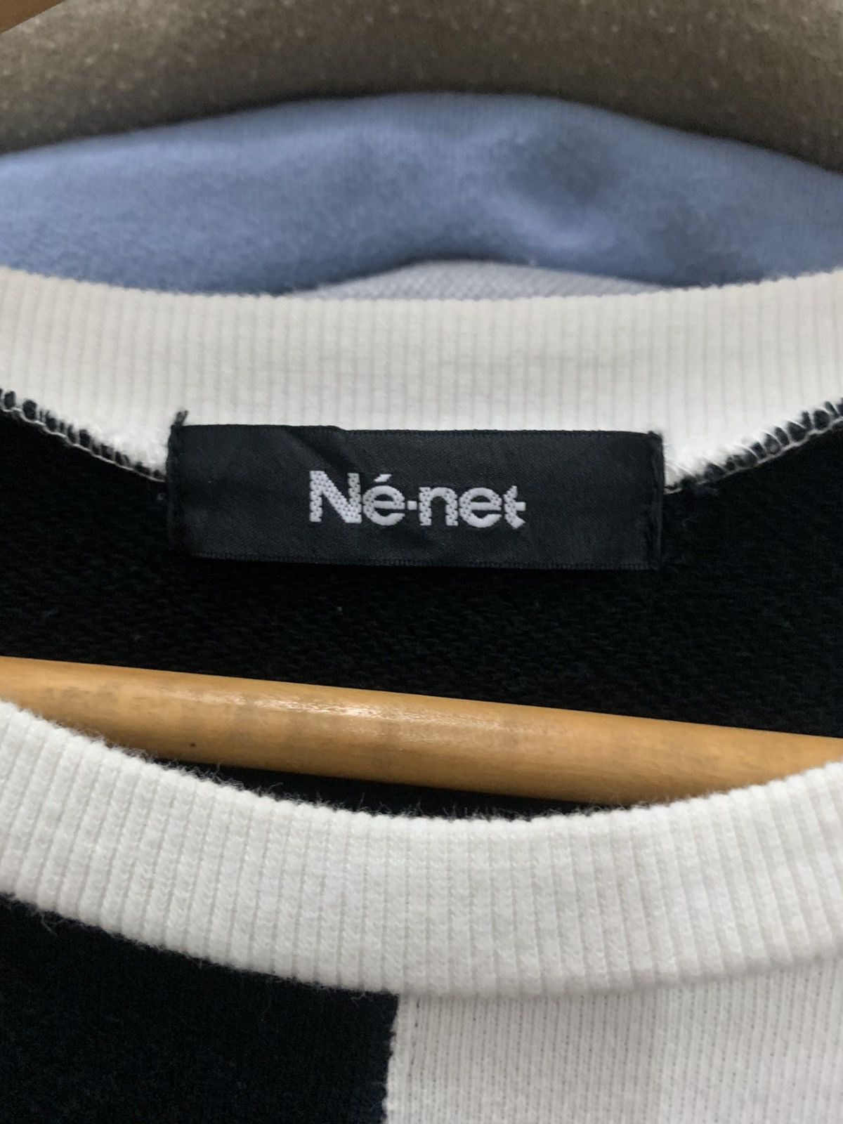 Issey Miyake ISSEY MIYAKE BLACK-WHITE BOX PATCH SWEATSHIRT GK169 Size US M / EU 48-50 / 2 - 7 Thumbnail