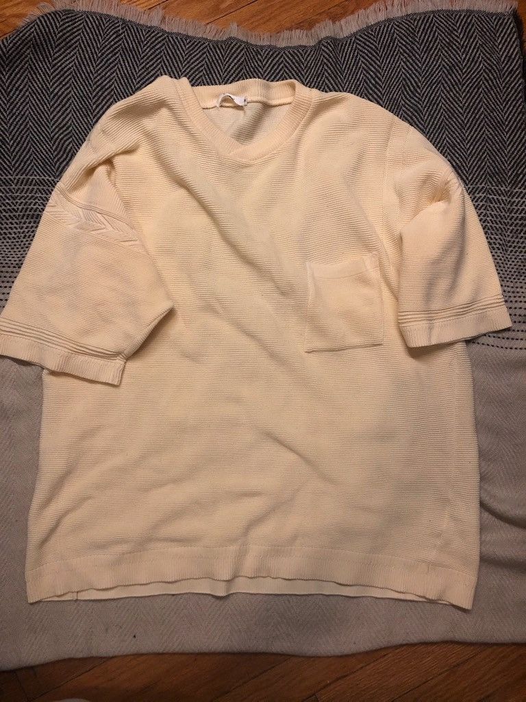 YASHIKI Shiosai Cotton Knit - Ivory - Size 3 Size US L / EU 52-54 / 3 - 2 Thumbnail