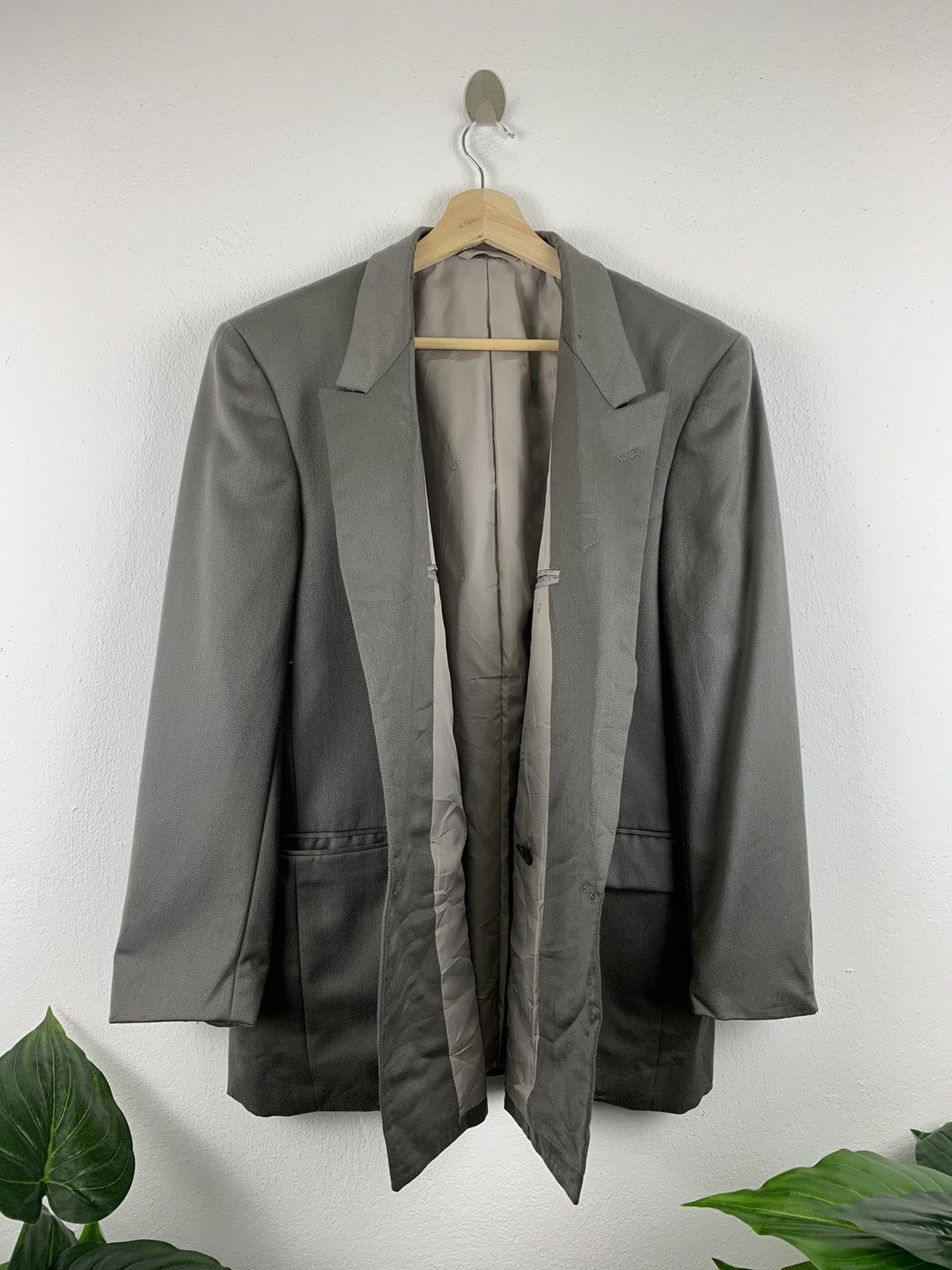 Christian Dior Monsieur VINTAGE CHRISTIAN DIOR DOUBLE BREASTED WOOL BLAZER Size US L / EU 52-54 / 3 - 5 Thumbnail
