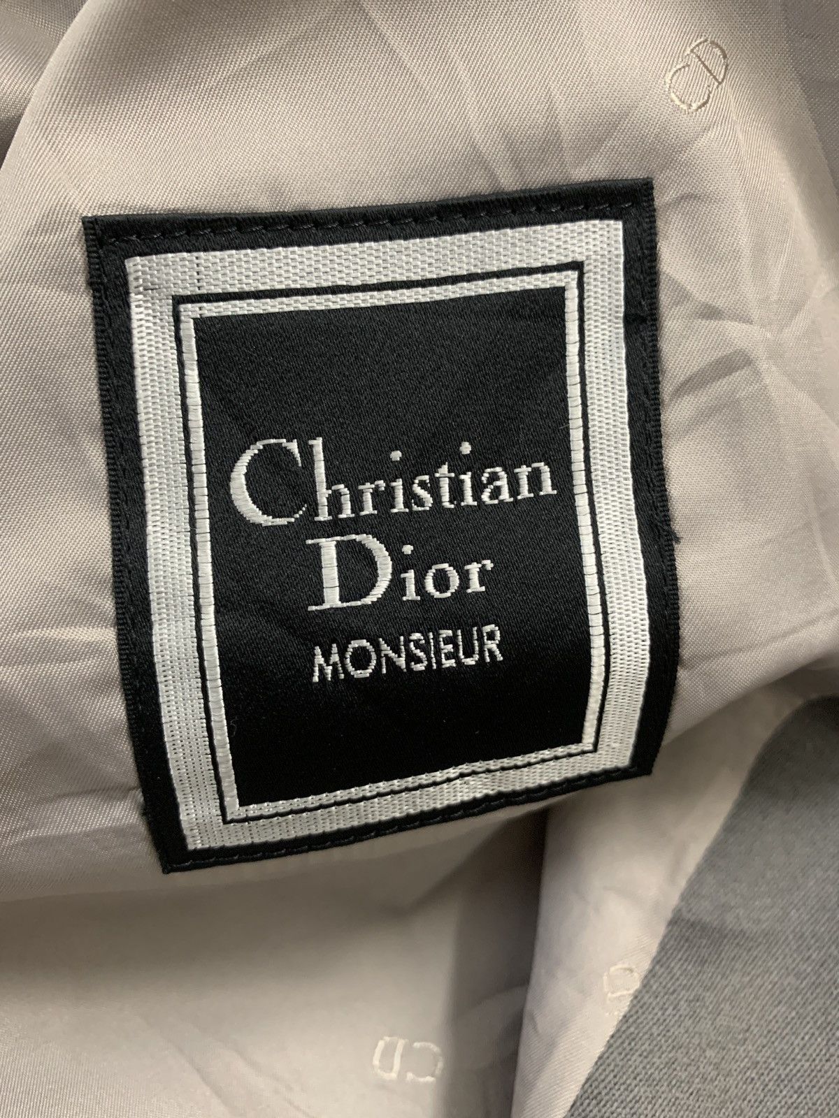 Christian Dior Monsieur VINTAGE CHRISTIAN DIOR DOUBLE BREASTED WOOL BLAZER Size US L / EU 52-54 / 3 - 6 Thumbnail