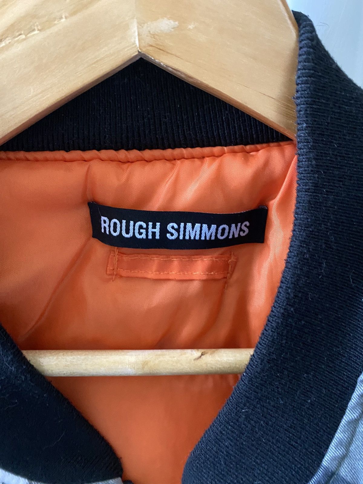 Rough Simmons Rough Simmons Black and White Neo-Tokyo Bomber Jacket Size US L / EU 52-54 / 3 - 5 Thumbnail