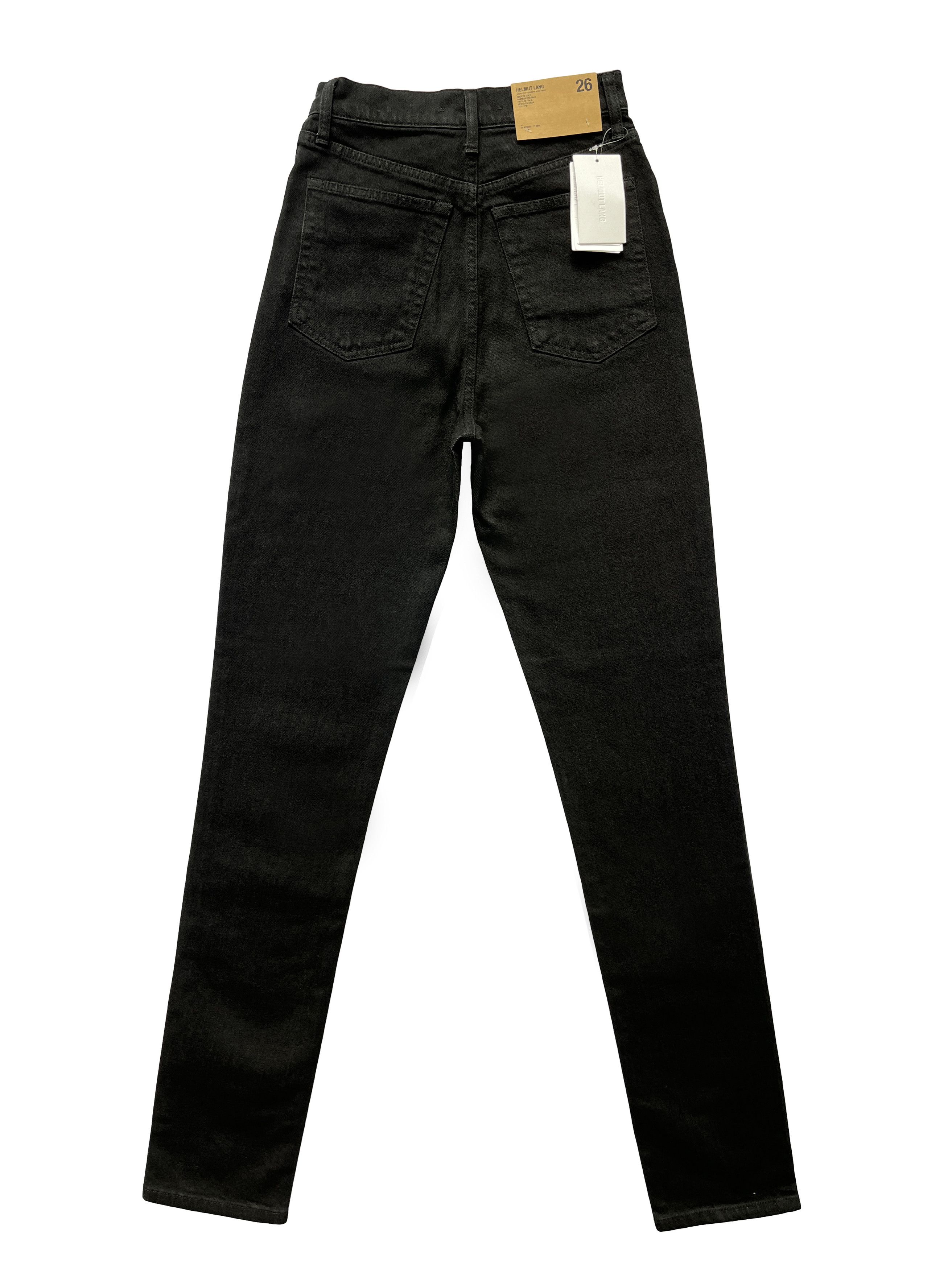 Helmut Lang ⚡️QUICK SALE⚡️Helmut Lang Black Hi Spikes High Rise Jeans Size 26" / US 2 / IT 38 - 2 Thumbnail