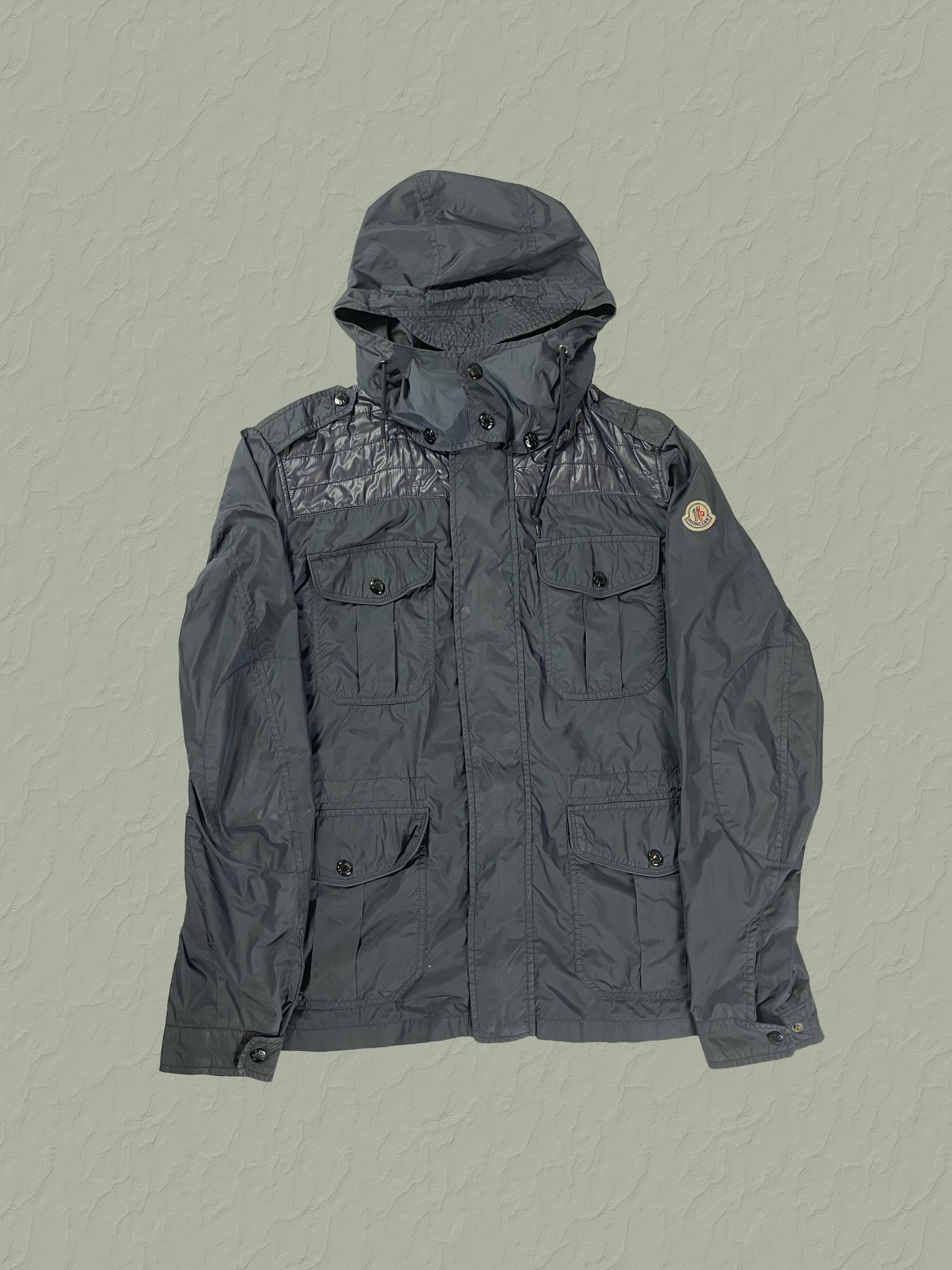 image of Moncler Peeters Jacket Size 5 (L/xl) in Navy Blue, Men's