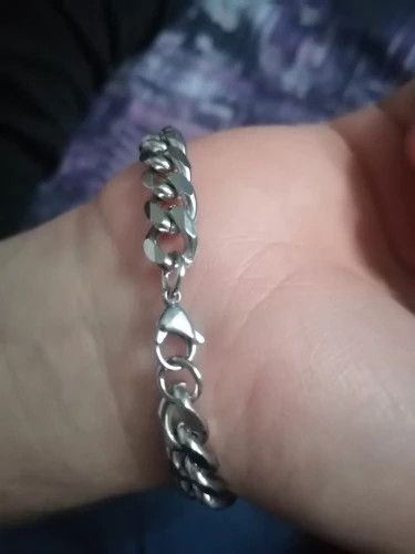 Jewelry 11mm Link Chain Bracelet Size ONE SIZE - 5 Thumbnail