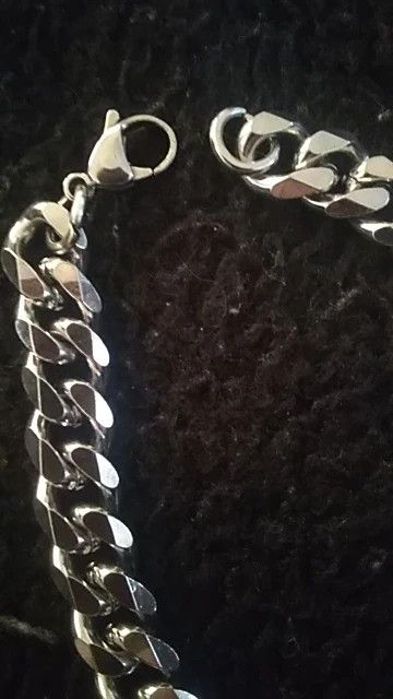 Jewelry 11mm Link Chain Bracelet Size ONE SIZE - 4 Thumbnail