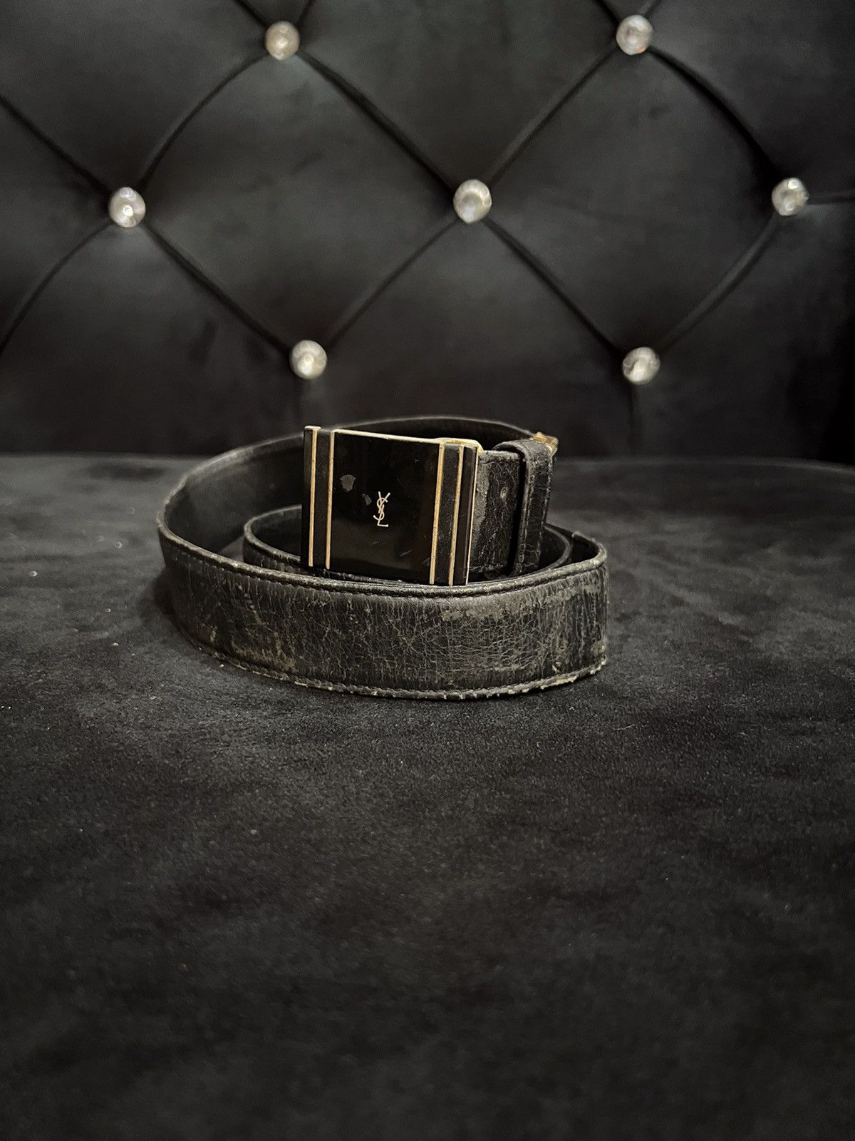 Yves Saint Laurent Yves Saint Laurent Buckle Belt Size ONE SIZE - 2 Thumbnail