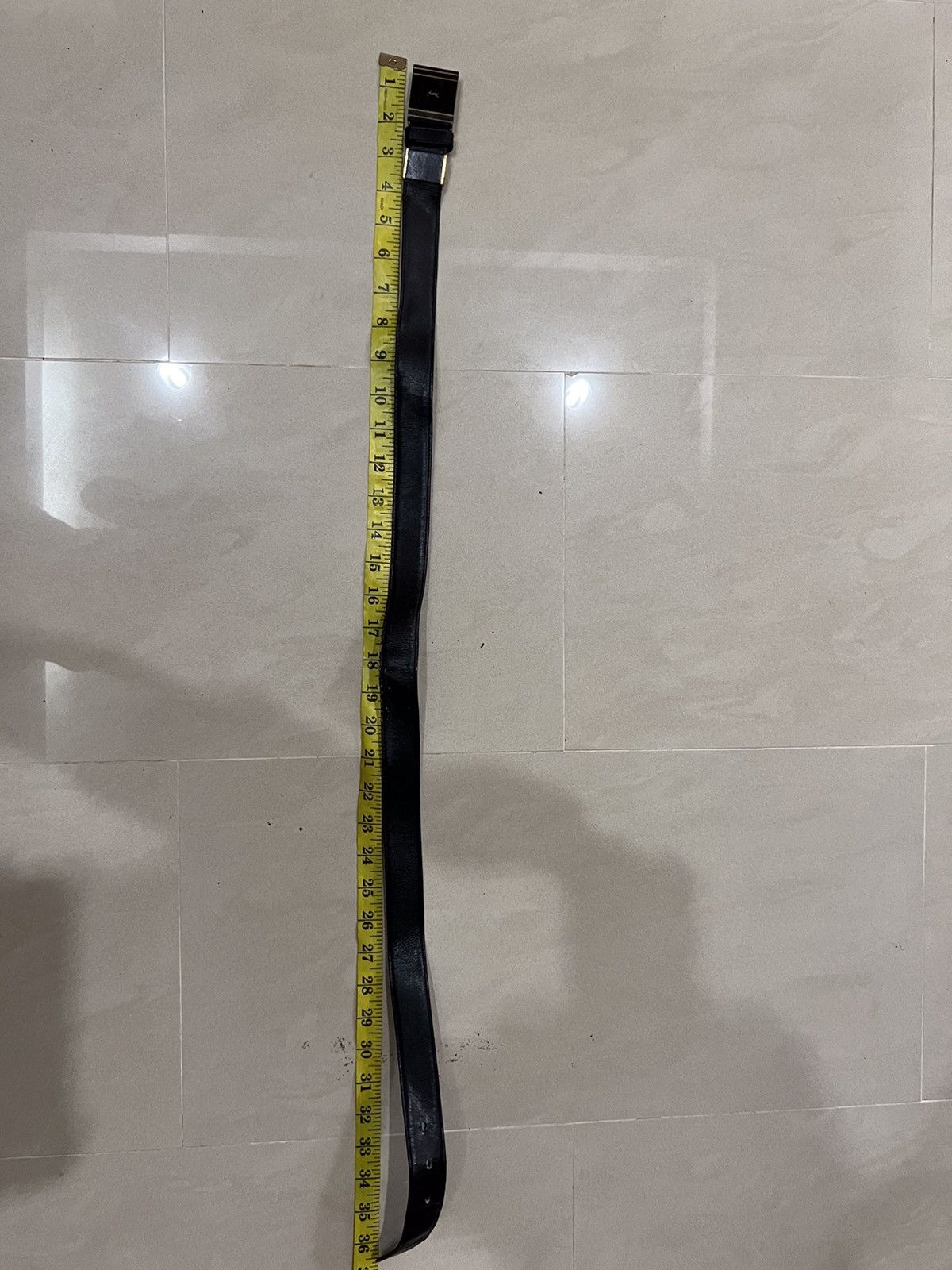 Yves Saint Laurent Yves Saint Laurent Buckle Belt Size ONE SIZE - 15 Thumbnail