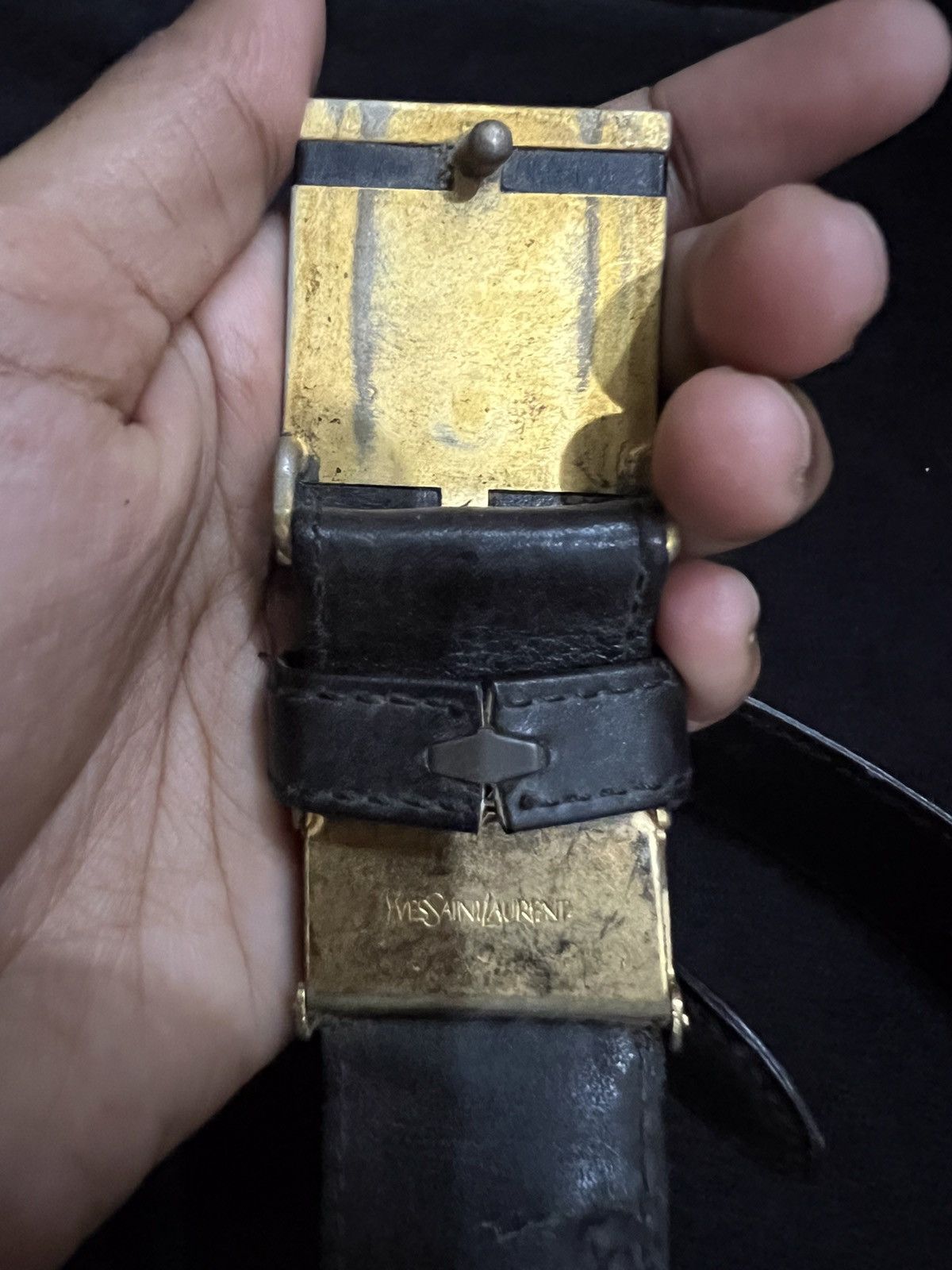 Yves Saint Laurent Yves Saint Laurent Buckle Belt Size ONE SIZE - 7 Thumbnail