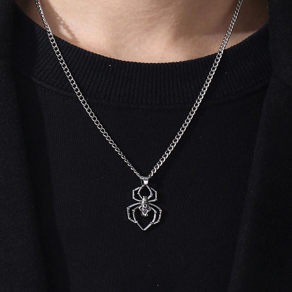 Jewelry Spider Pendant Chain Necklace Size ONE SIZE - 3 Thumbnail