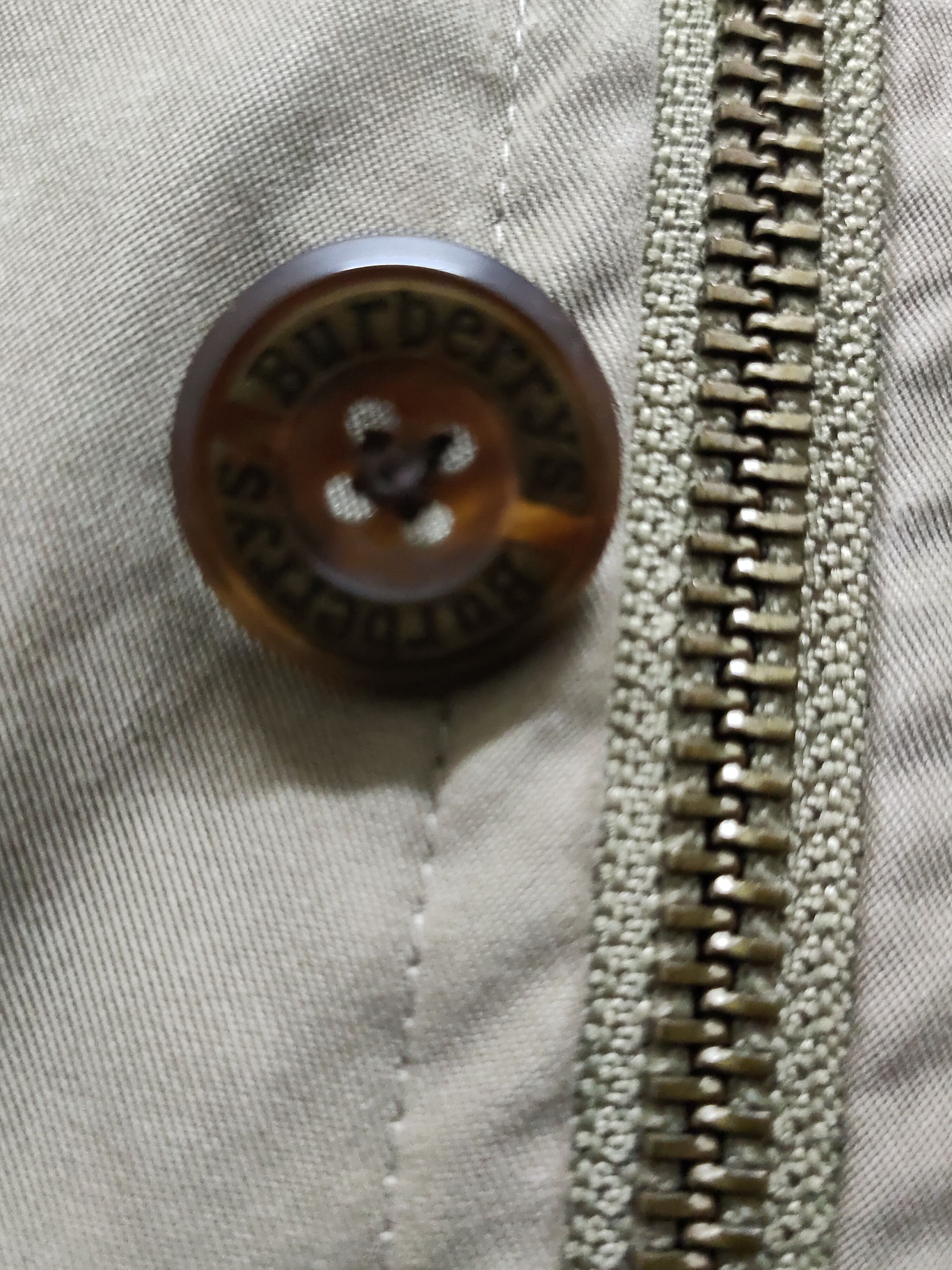 Burberry × Vintage Burberry vintage Zip button jacket pocket spellbound logo Size US L / EU 52-54 / 3 - 11 Thumbnail