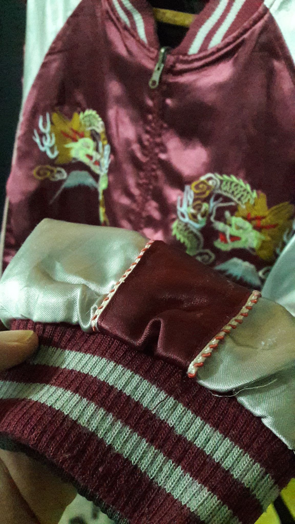 Japanese Brand vintage sukajan reversible souvenir Japanese Yakuza culture Size US L / EU 52-54 / 3 - 2 Thumbnail