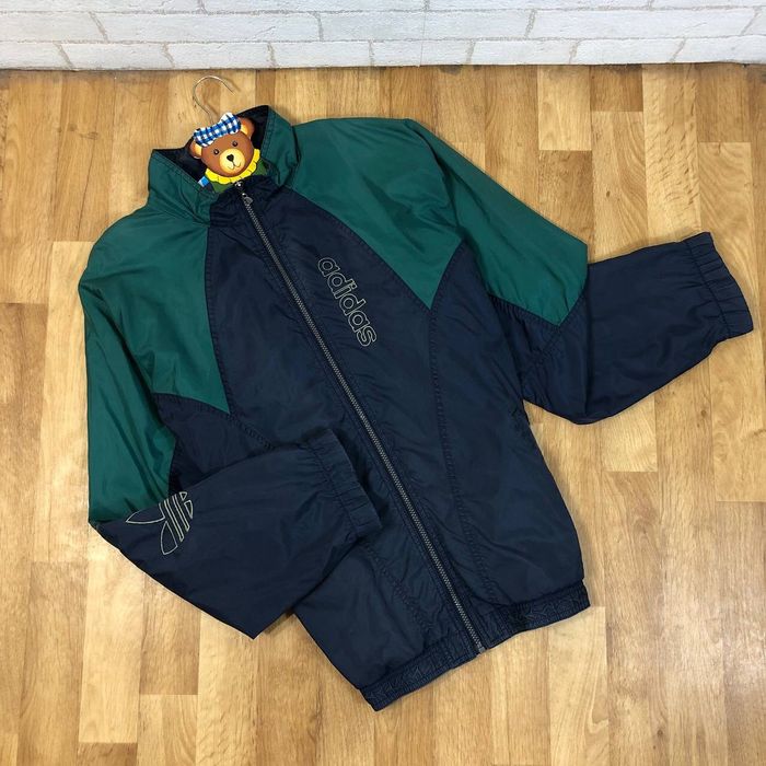 Adidas Nylon Drill Avant Gard Jacket Adidas Oversized Zip Up Gorpco Grailed