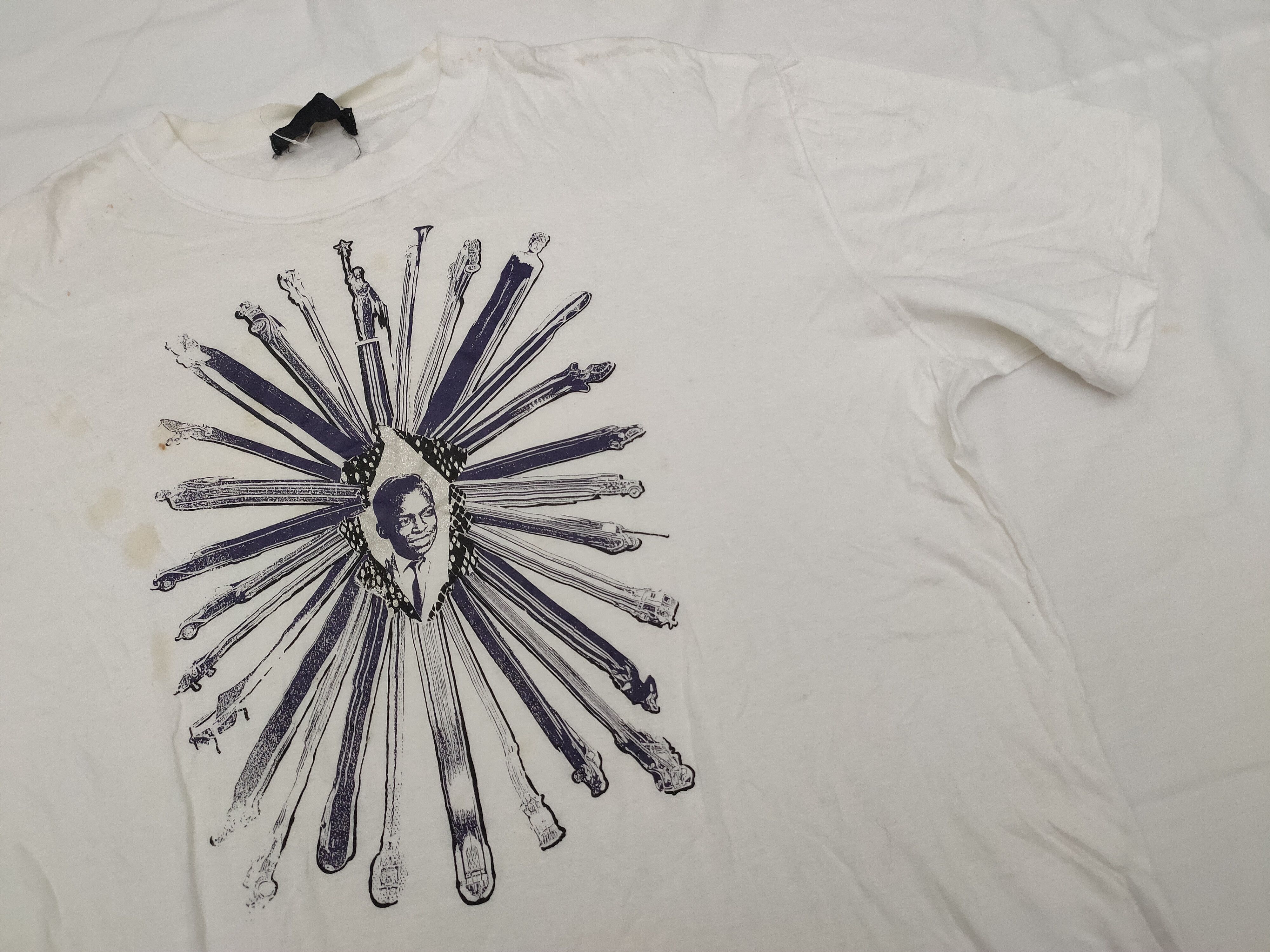 Japanese Brand Rare! Kohshin Satoh Arrston Volaju tshirt Size US L / EU 52-54 / 3 - 3 Thumbnail